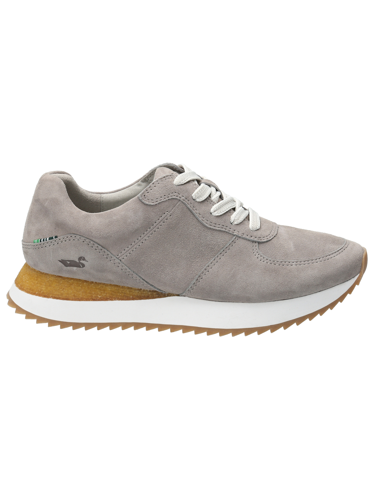 ZAPATILLA CUERO MUJER VIENA GRIS ROCKFORD - 1