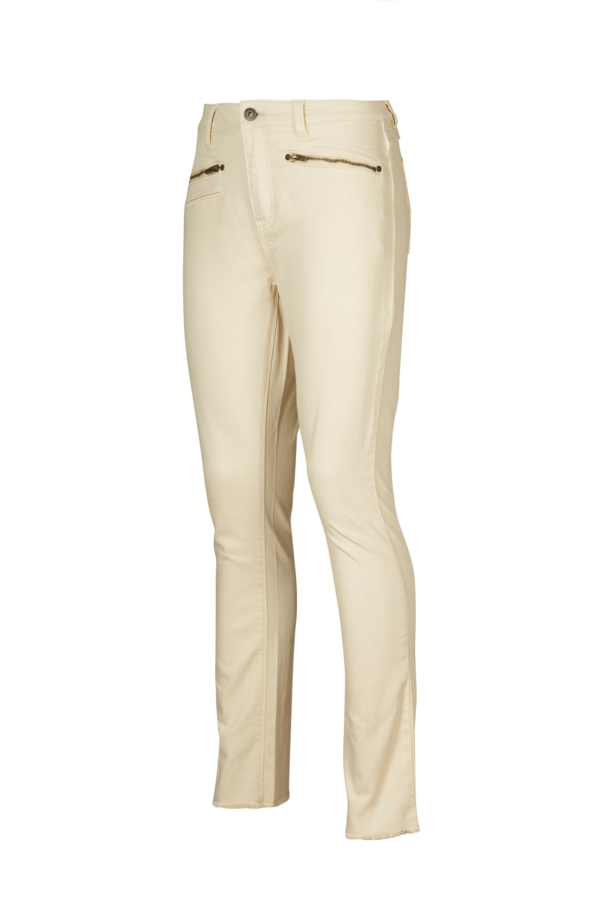 PANTALÓN ALGODÓN ORGÁNICO MUJER LEMAN BLANCO ROCKFORD - 1