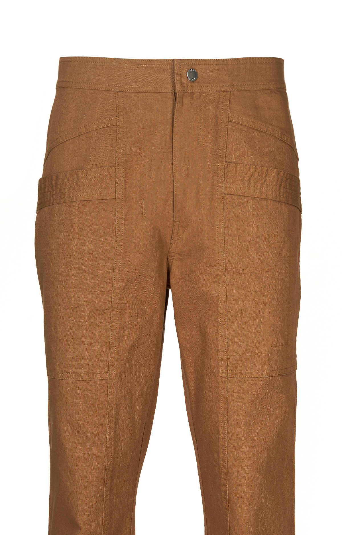 PANTALÓN ALGODÓN ORGÁNICO MUJER ISIS CAFÉ ROCKFORD - 4