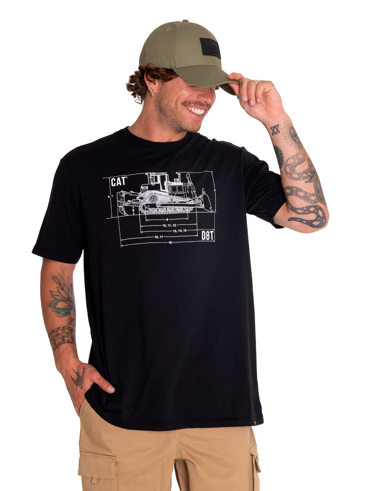 PACK POLERA HOMBRE BLUE PRINT + JOCKEY MULTICOLOR CAT - 2