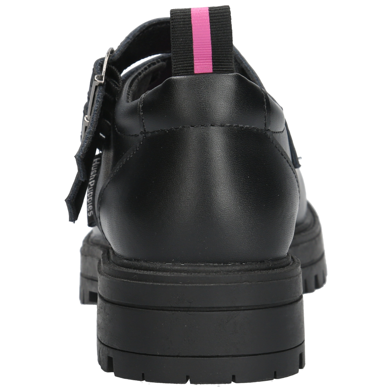 GUILLERMINA ESCOLAR HUSH PUPPIES SPENCER NEGRO NIÑA - 4