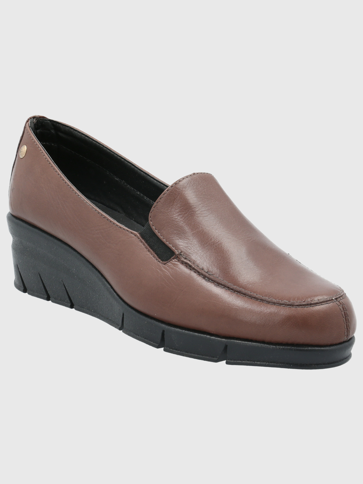 ZAPATO CUERO MUJER HUGE GRANT TOO CAFÉ HUSH PUPPIES - 1