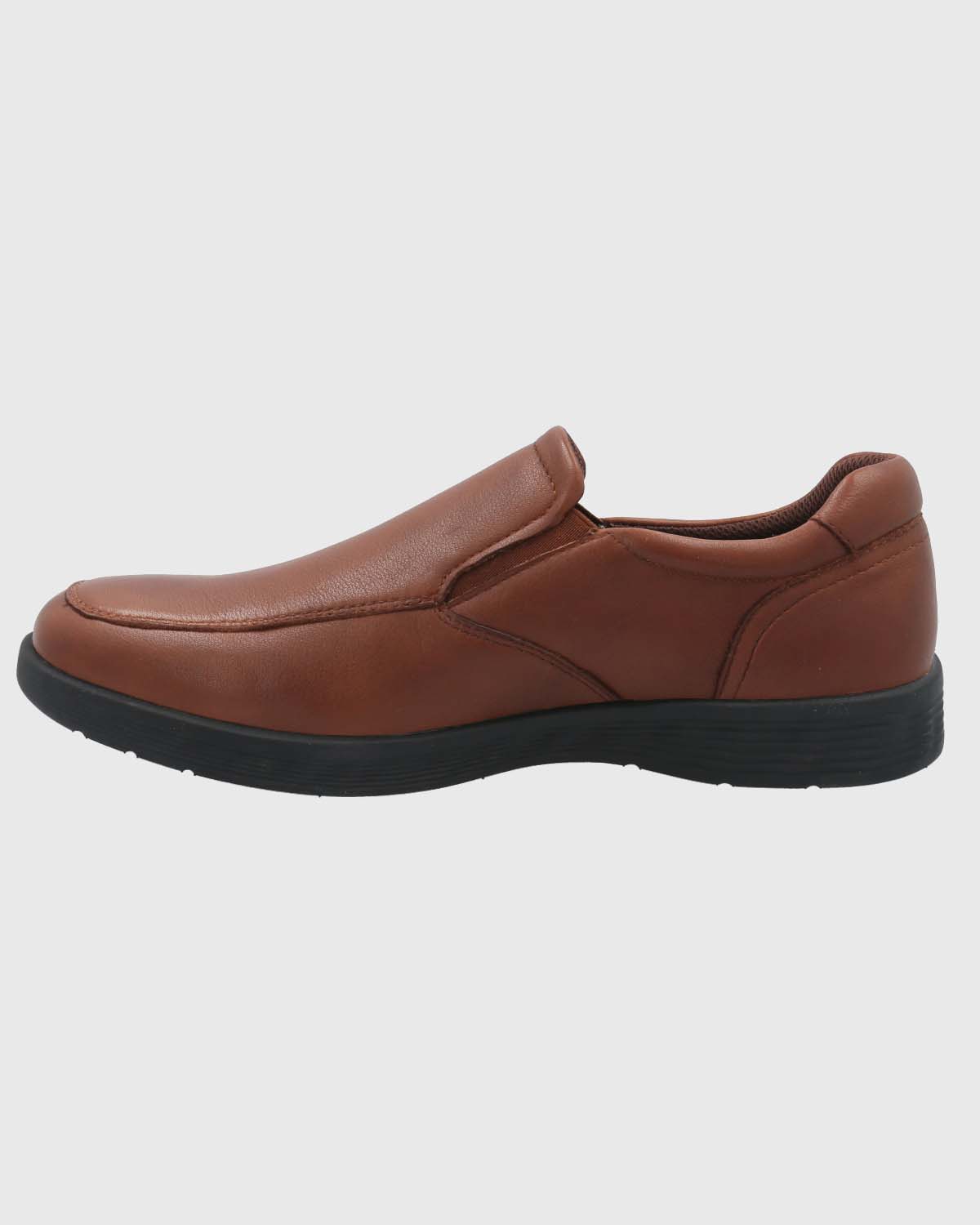 SLIP ON CUERO HOMBRE SPINAL URBAN CAFÉ HUSH PUPPIES - 6