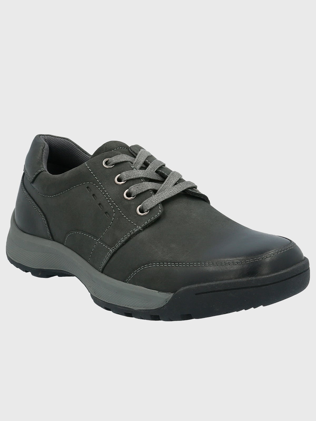 ZAPATO CUERO HOMBRE DURAN GRIS HUSH PUPPIES - 1