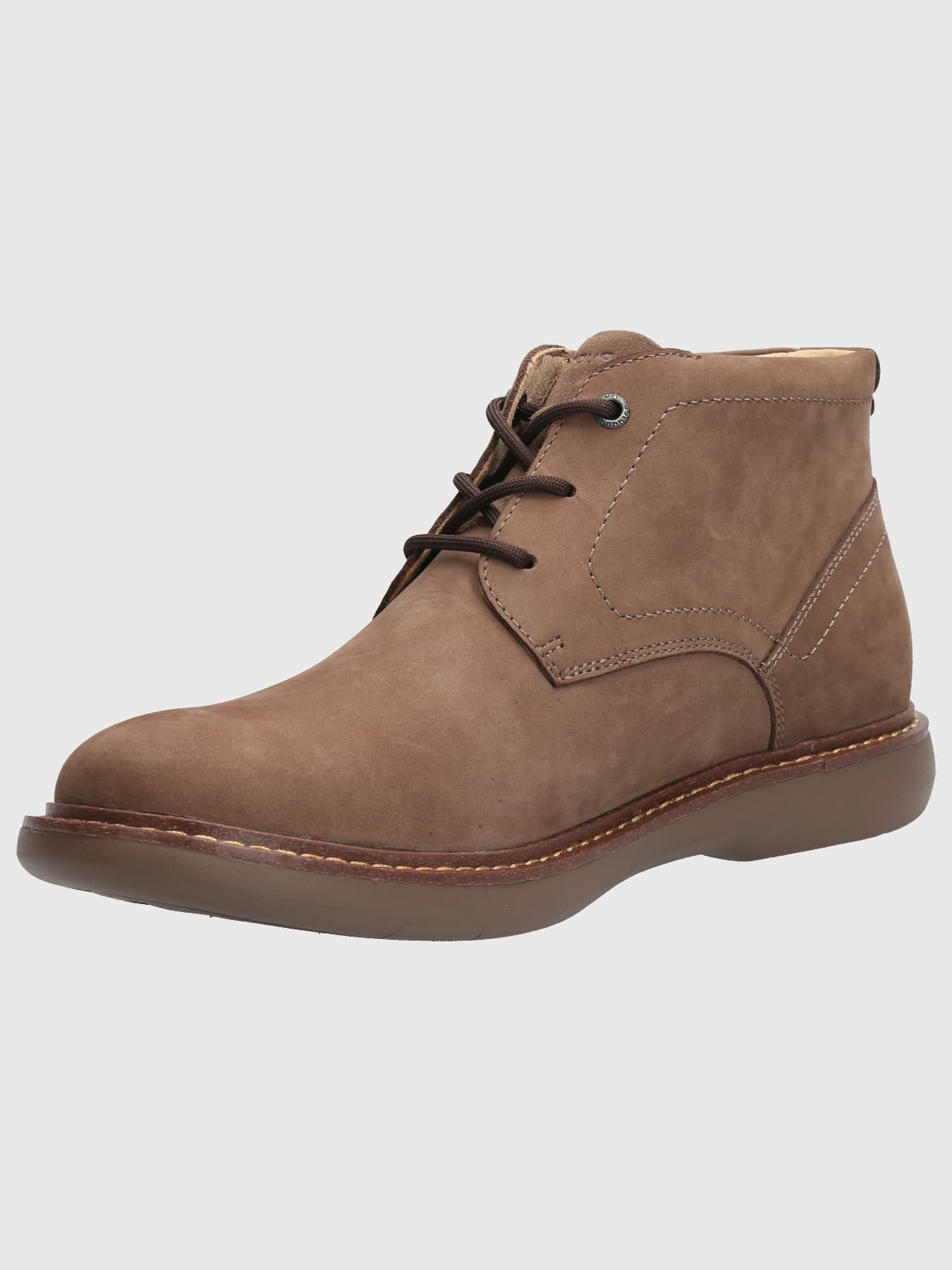 BOTIN CUERO HOMBRE MOINES CAFÉ HUSH PUPPIES - 5