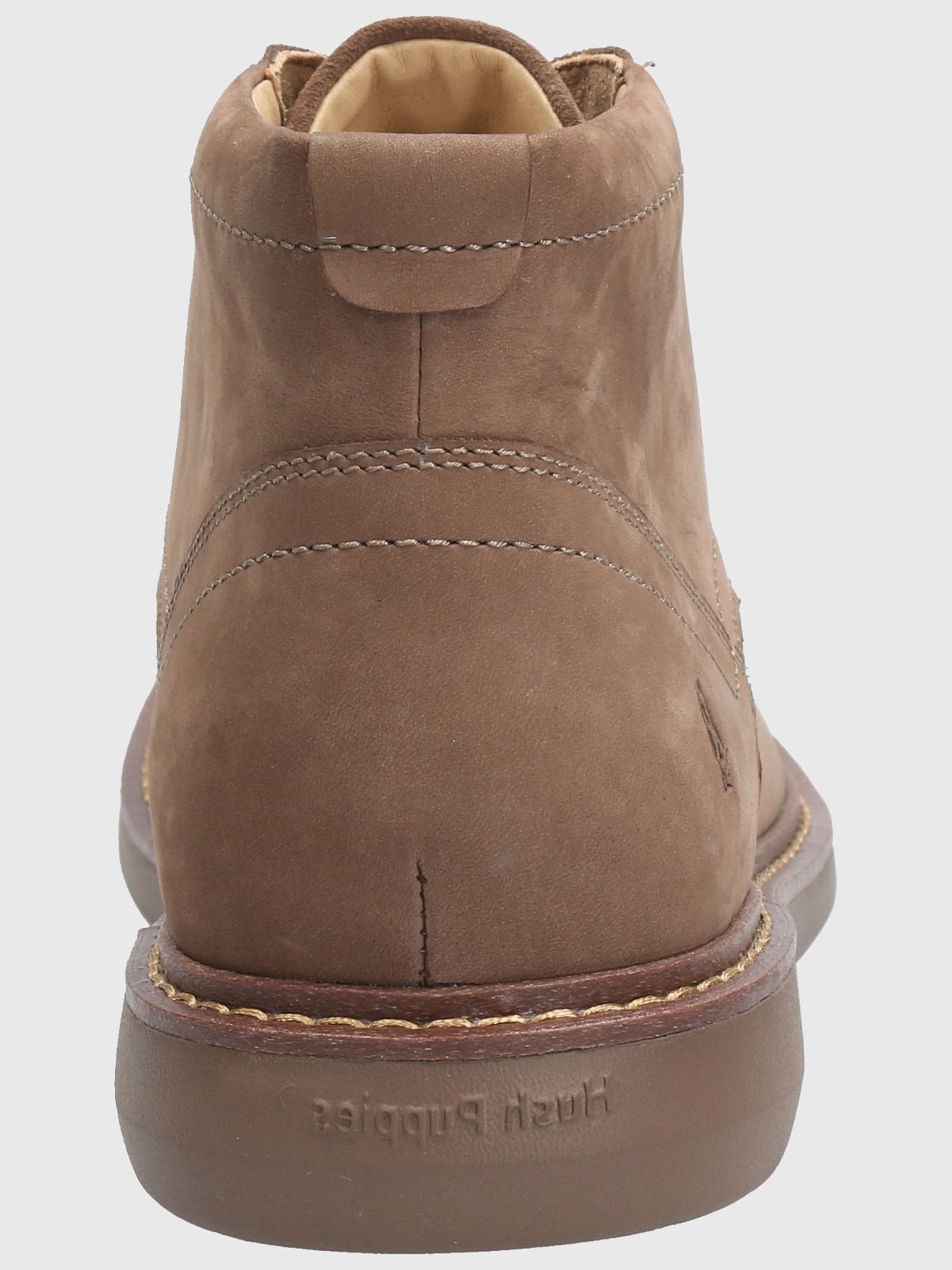 BOTIN CUERO HOMBRE MOINES CAFÉ HUSH PUPPIES - 7
