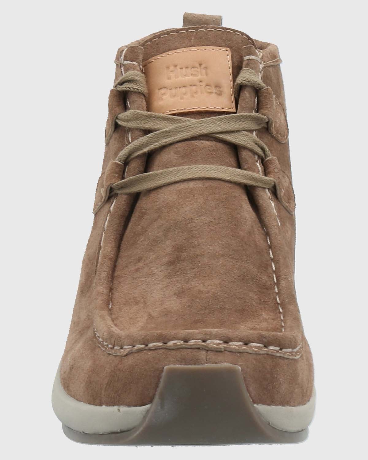 BOTIN CUERO HOMBRE ICON BOOT CAFÉ HUSH PUPPIES - 4