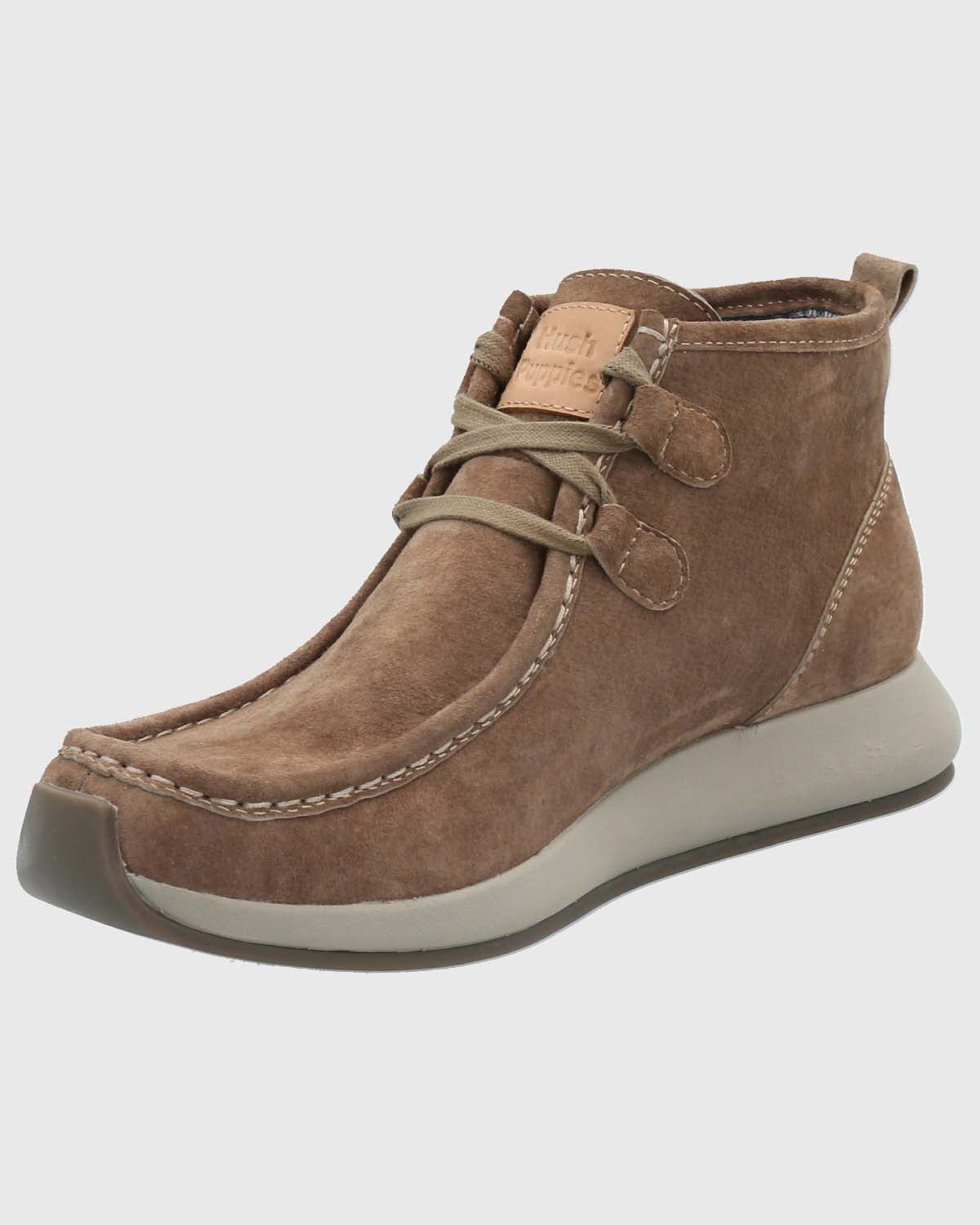 BOTIN CUERO HOMBRE ICON BOOT CAFÉ HUSH PUPPIES - 5