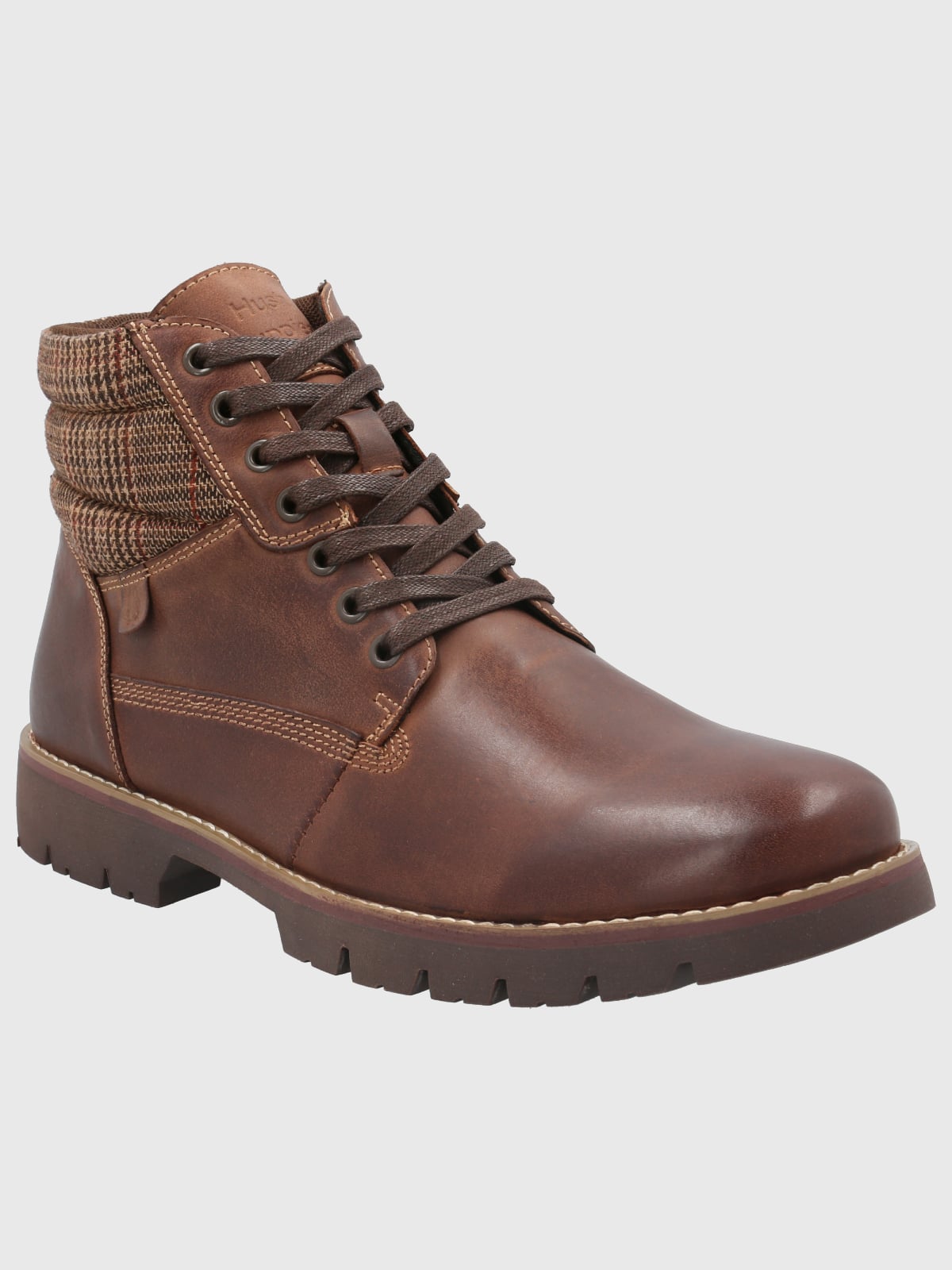 BOTIN CUERO HOMBRE ROSCO CAFÉ HUSH PUPPIES - 1