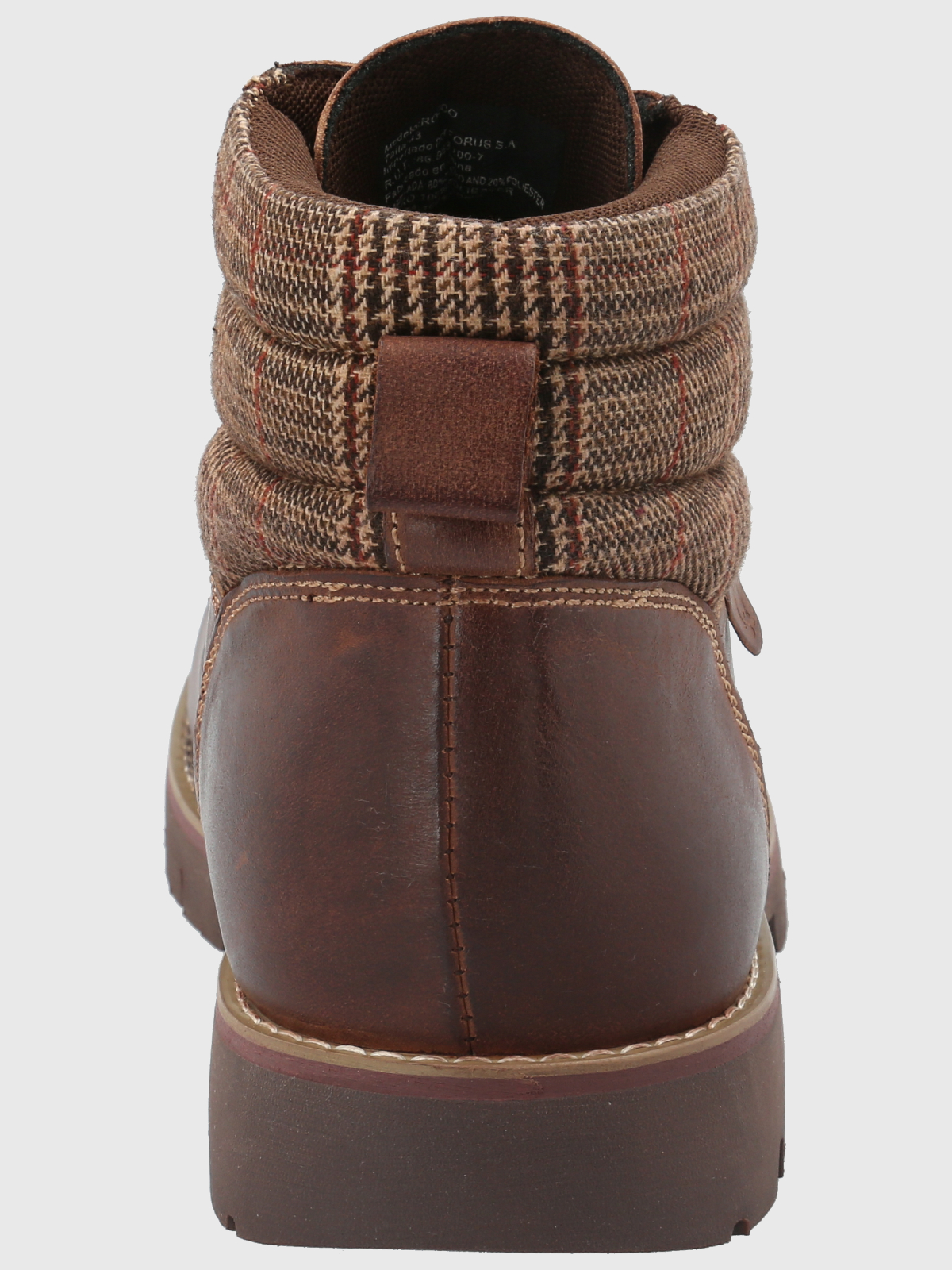 BOTIN CUERO HOMBRE ROSCO CAFÉ HUSH PUPPIES - 7