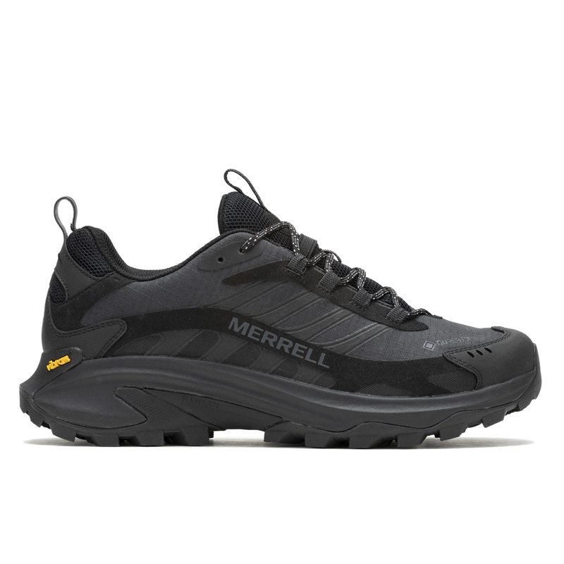 ZAPATILLAS HOMBRE MERRELL OUTDOOR NEGRO CUERO IMPERM MOAB SPEED 2 GTX - 1