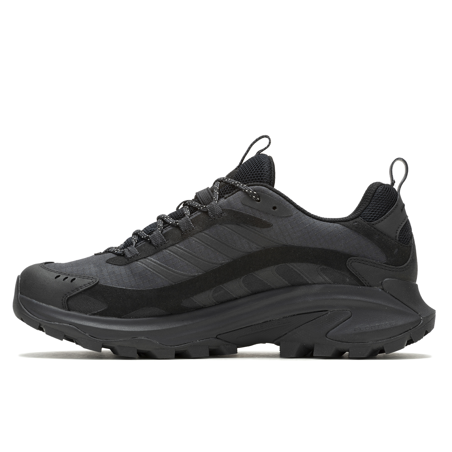 ZAPATILLAS HOMBRE MERRELL OUTDOOR NEGRO CUERO IMPERM MOAB SPEED 2 GTX - 4