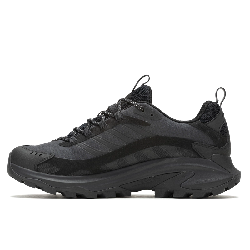 ZAPATILLAS HOMBRE MERRELL OUTDOOR NEGRO CUERO IMPERM MOAB SPEED 2 GTX - 4