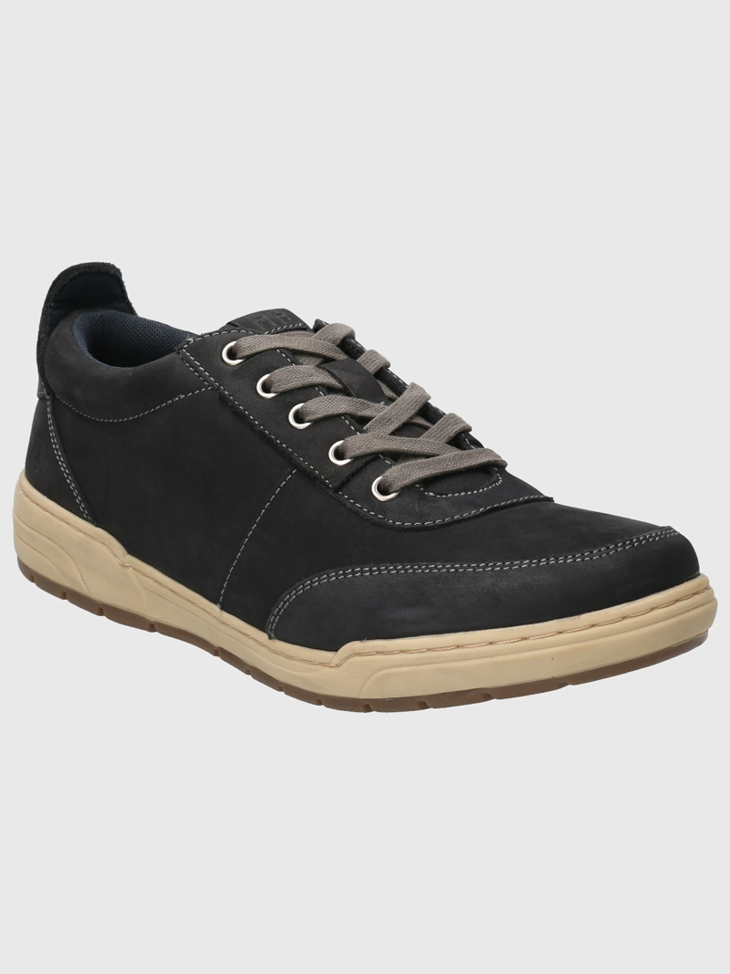 ZAPATILLA CUERO HOMBRE DRAPER GRIS HUSH PUPPIES - 1
