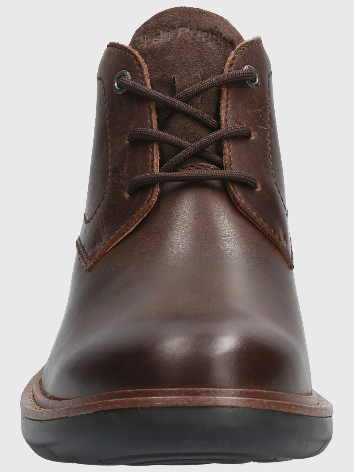 BOTIN CUERO HOMBRE MOINES CAFÉ HUSH PUPPIES - 4