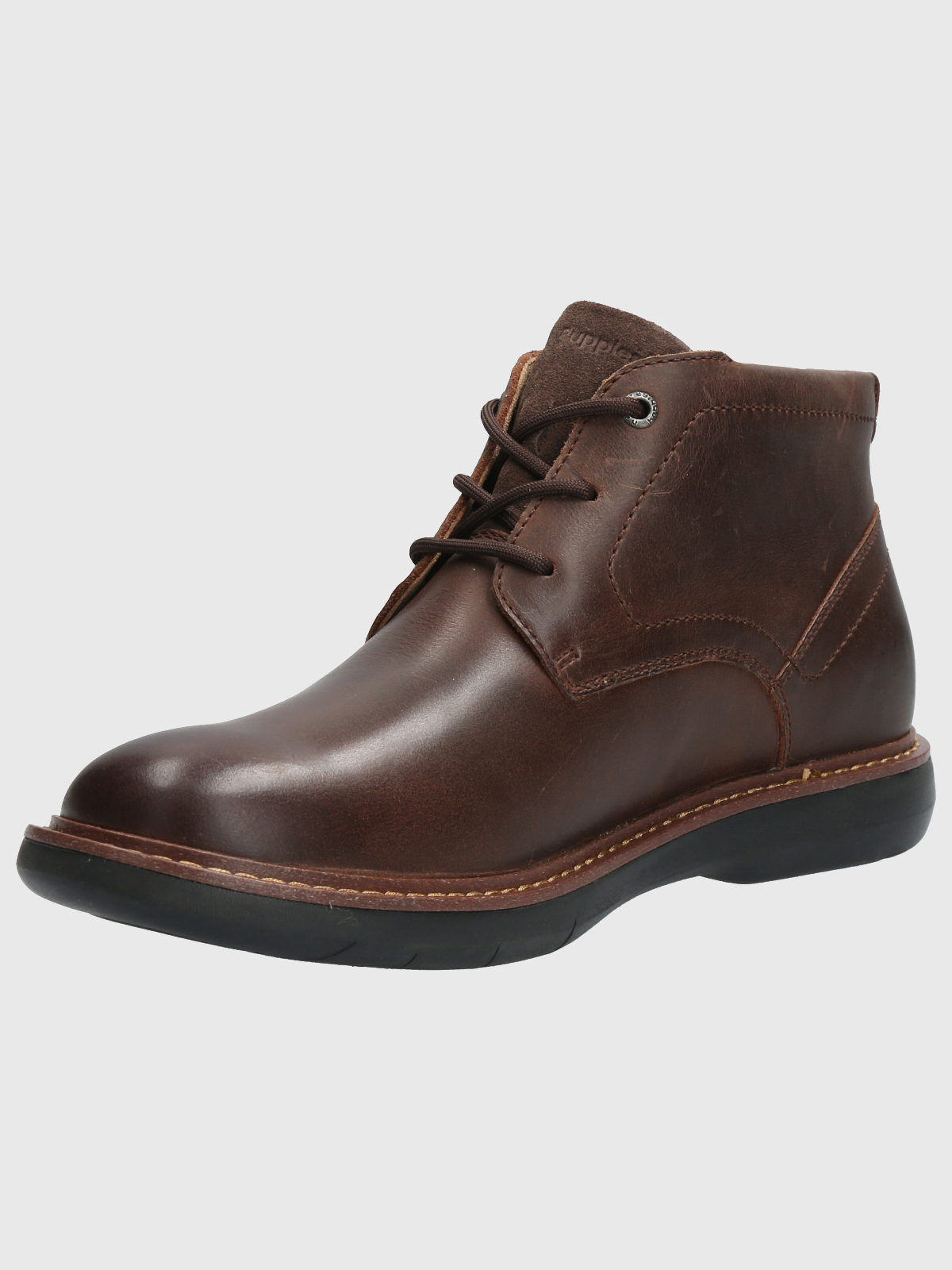 BOTIN CUERO HOMBRE MOINES CAFÉ HUSH PUPPIES - 5