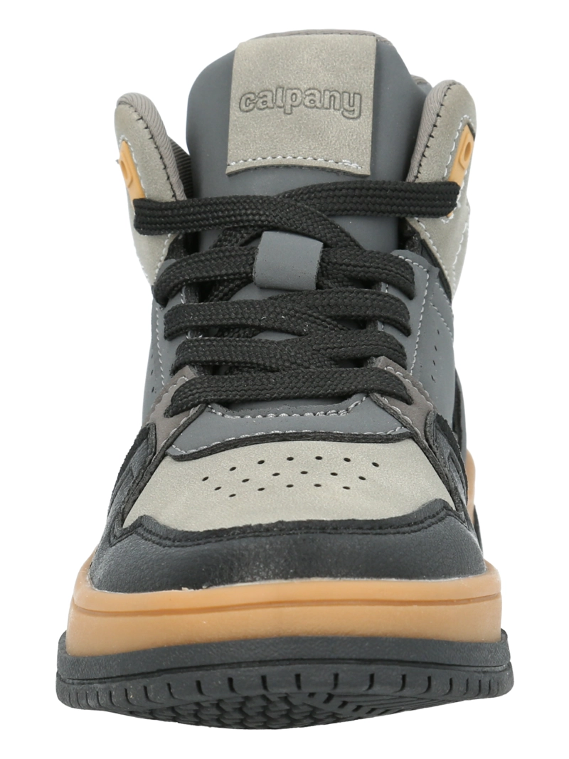 ZAPATILLA NIÑO ZIGI GRIS CON AZUL CALPANY - 4