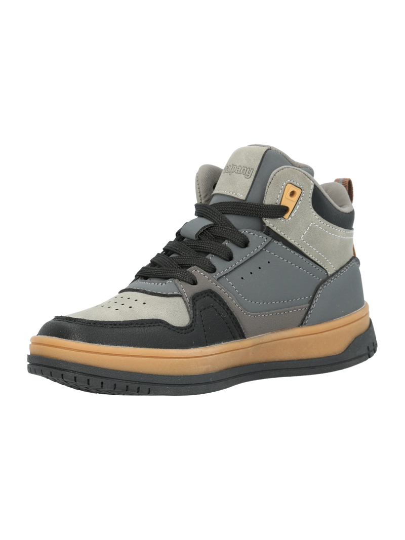 ZAPATILLA NIÑO ZIGI GRIS CON AZUL CALPANY - 5