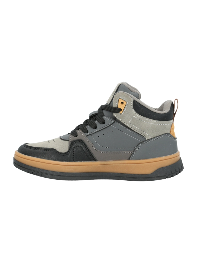 ZAPATILLA NIÑO ZIGI GRIS CON AZUL CALPANY - 6