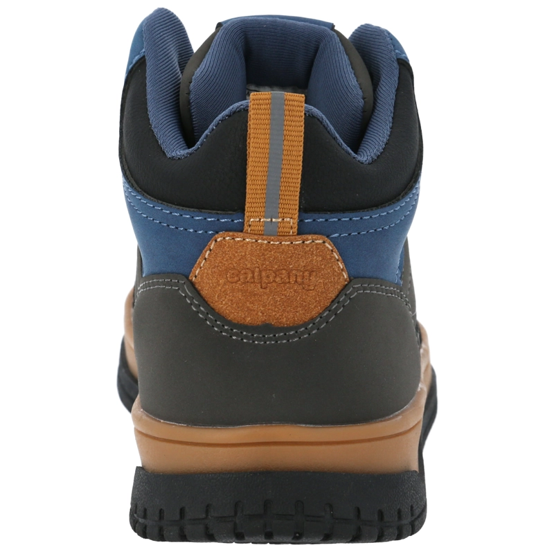ZAPATILLA NIÑO ZIGI GRIS CON AZUL CALPANY - 9