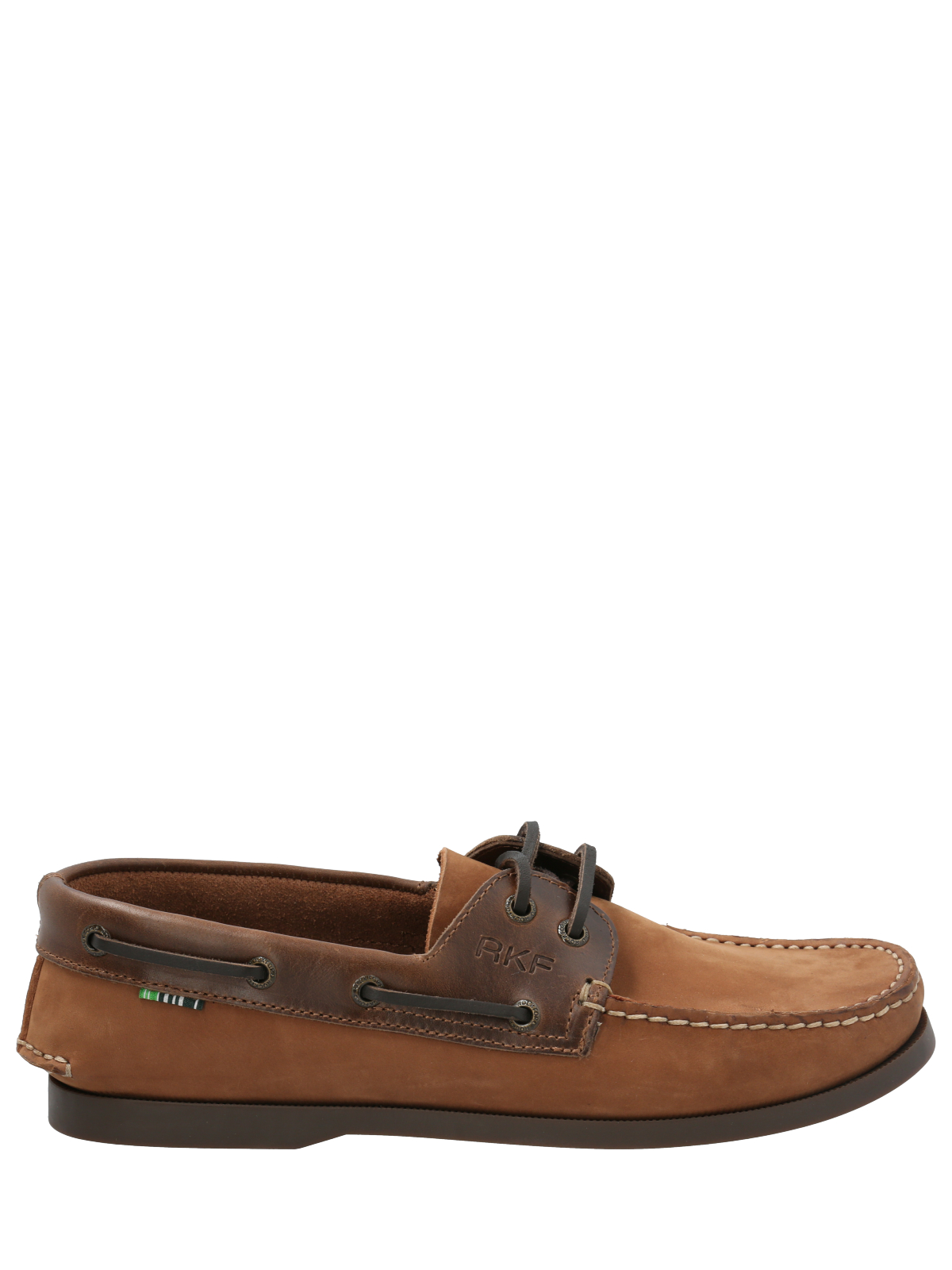 ZAPATO CUERO HOMBRE BOAT CHOCOLATE ROCKFORD - 1
