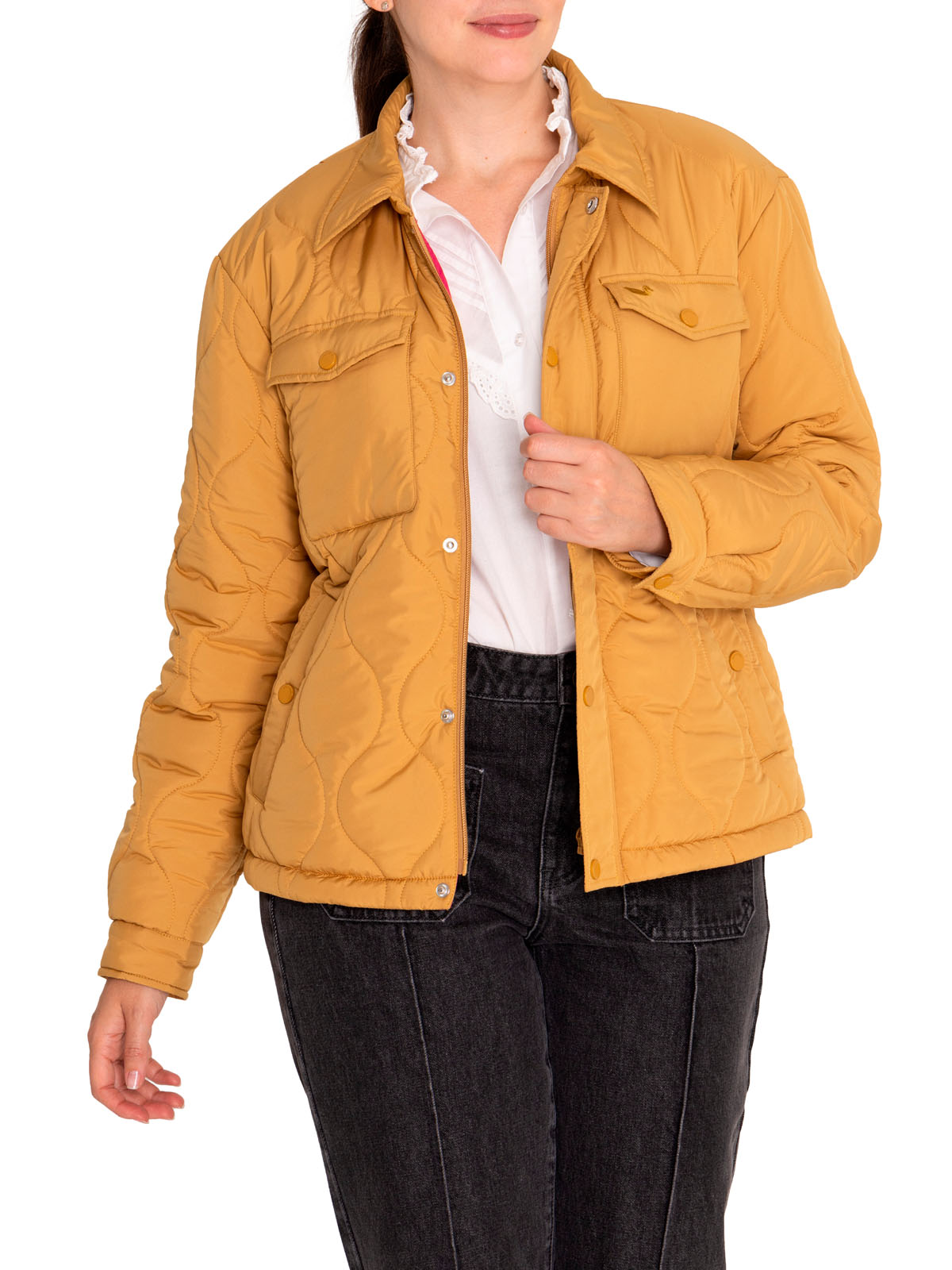 PARKA THERMORE MUJER DUGARD AMARILLO ROCKFORD - 6