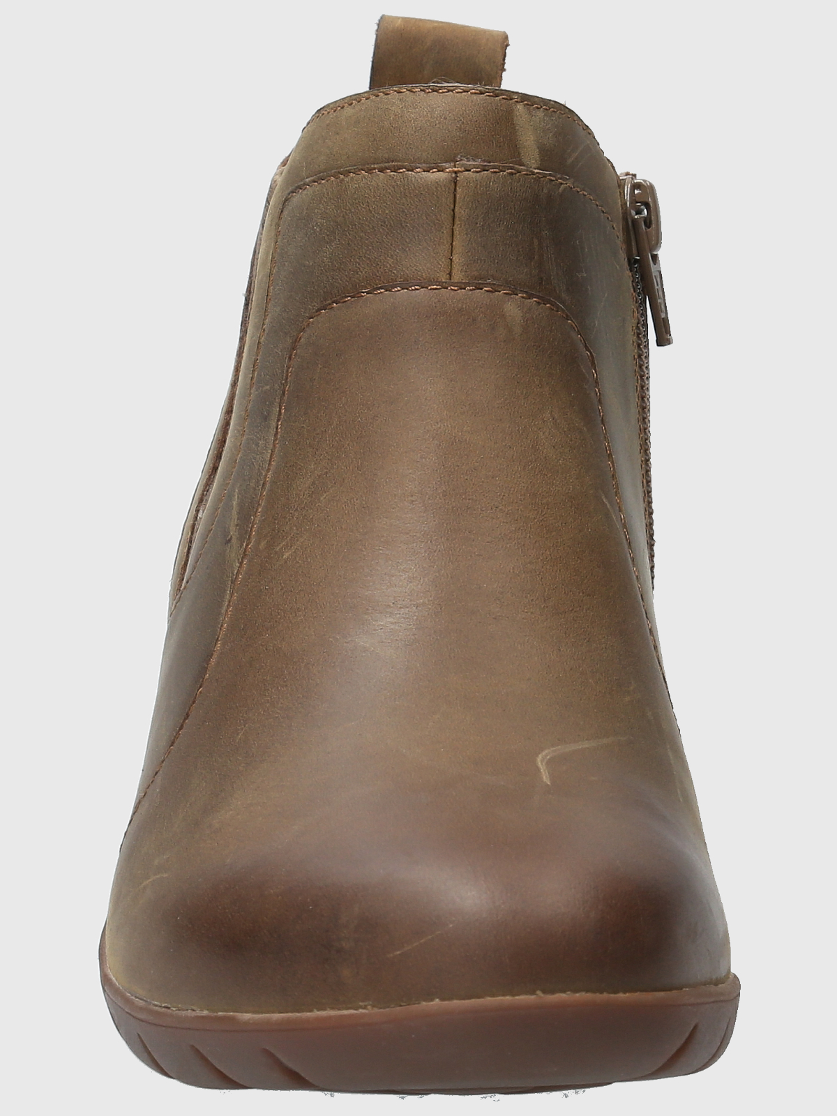 BOTÍN MUJER HUSH PUPPIES CUERO CAFÉ EVER CASUAL - 4
