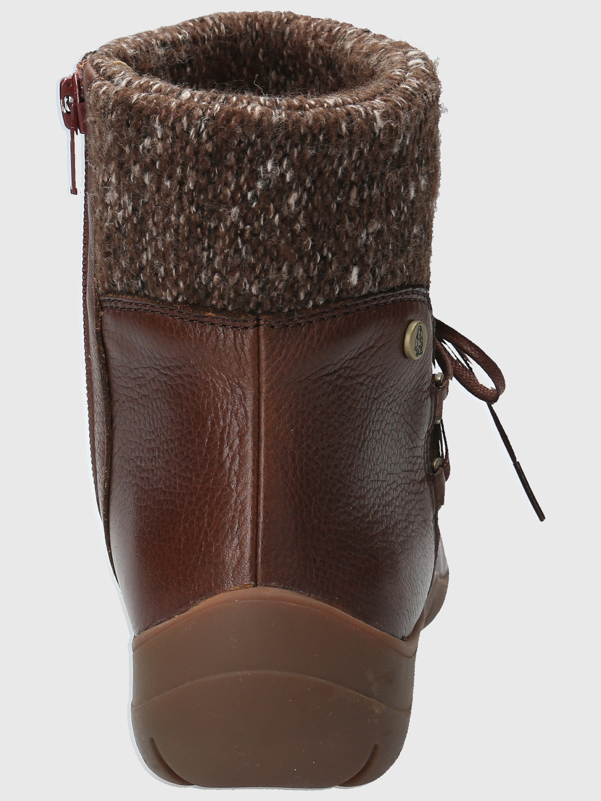 BOTÍN MUJER HUSH PUPPIES CUERO CAFÉ MALMO II CASUAL - 7