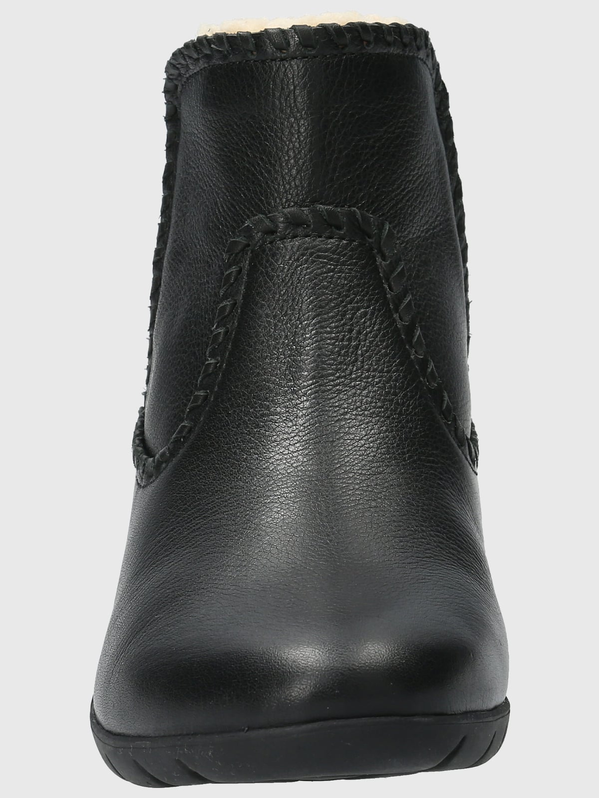 BOTÍN MUJER HUSH PUPPIES CUERO NEGRO ORLA CASUAL - 4