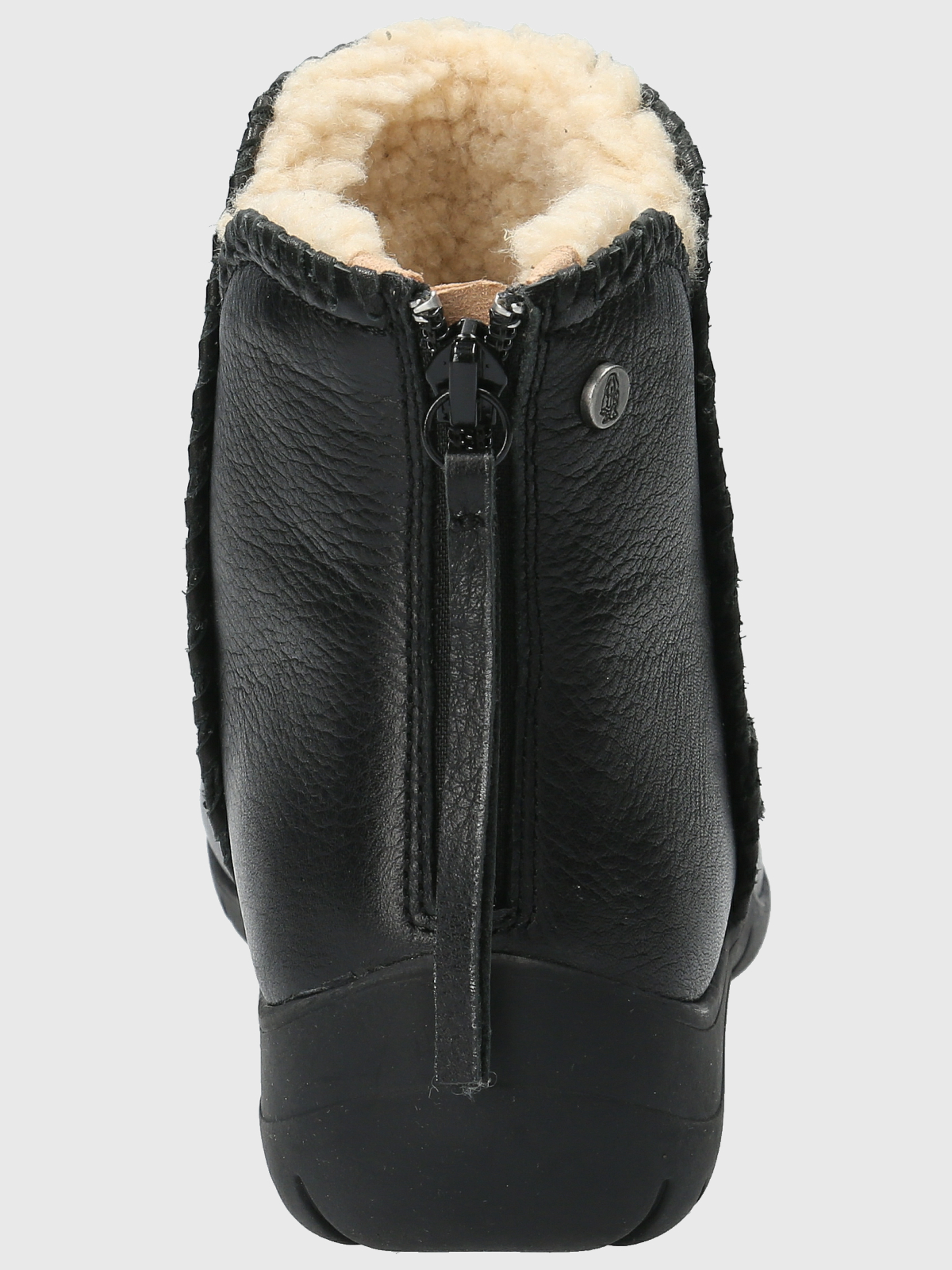 BOTÍN MUJER HUSH PUPPIES CUERO NEGRO ORLA CASUAL - 7
