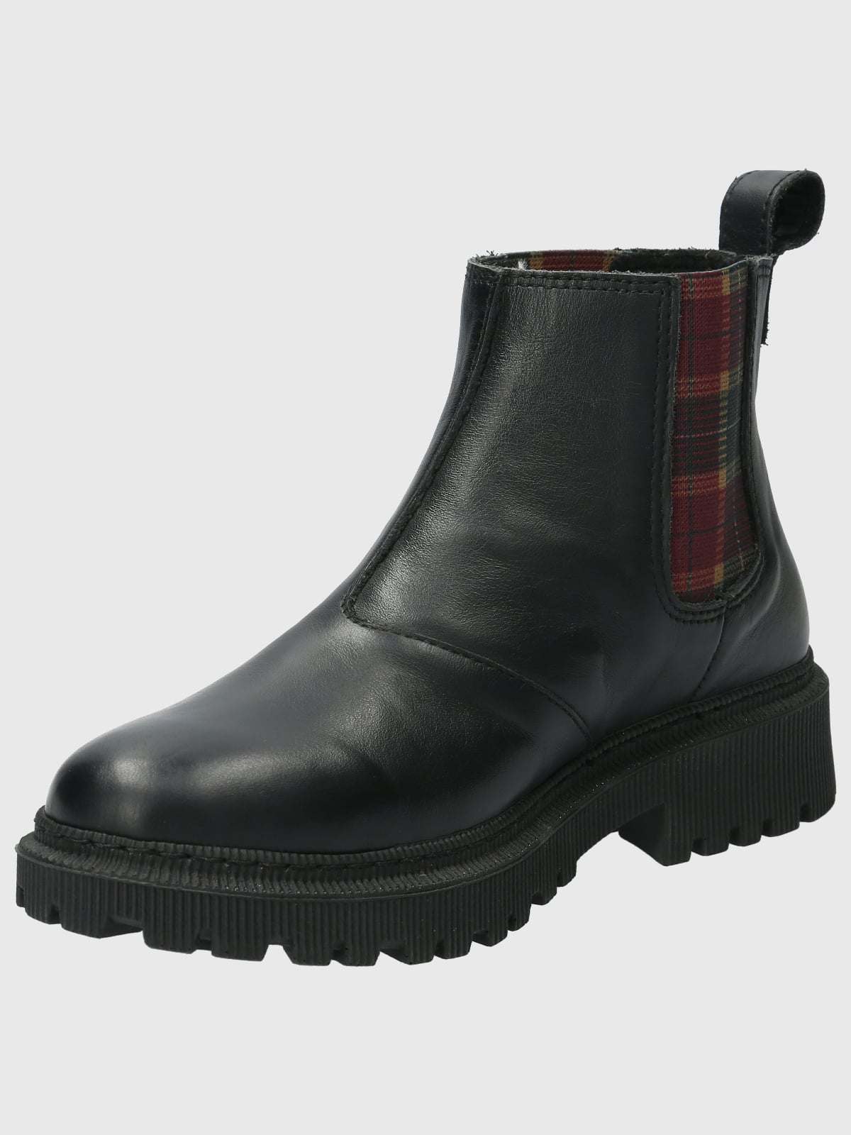 BOTÍN MUJER HUSH PUPPIES CUERO NEGRO LACOCK CASUAL - 5