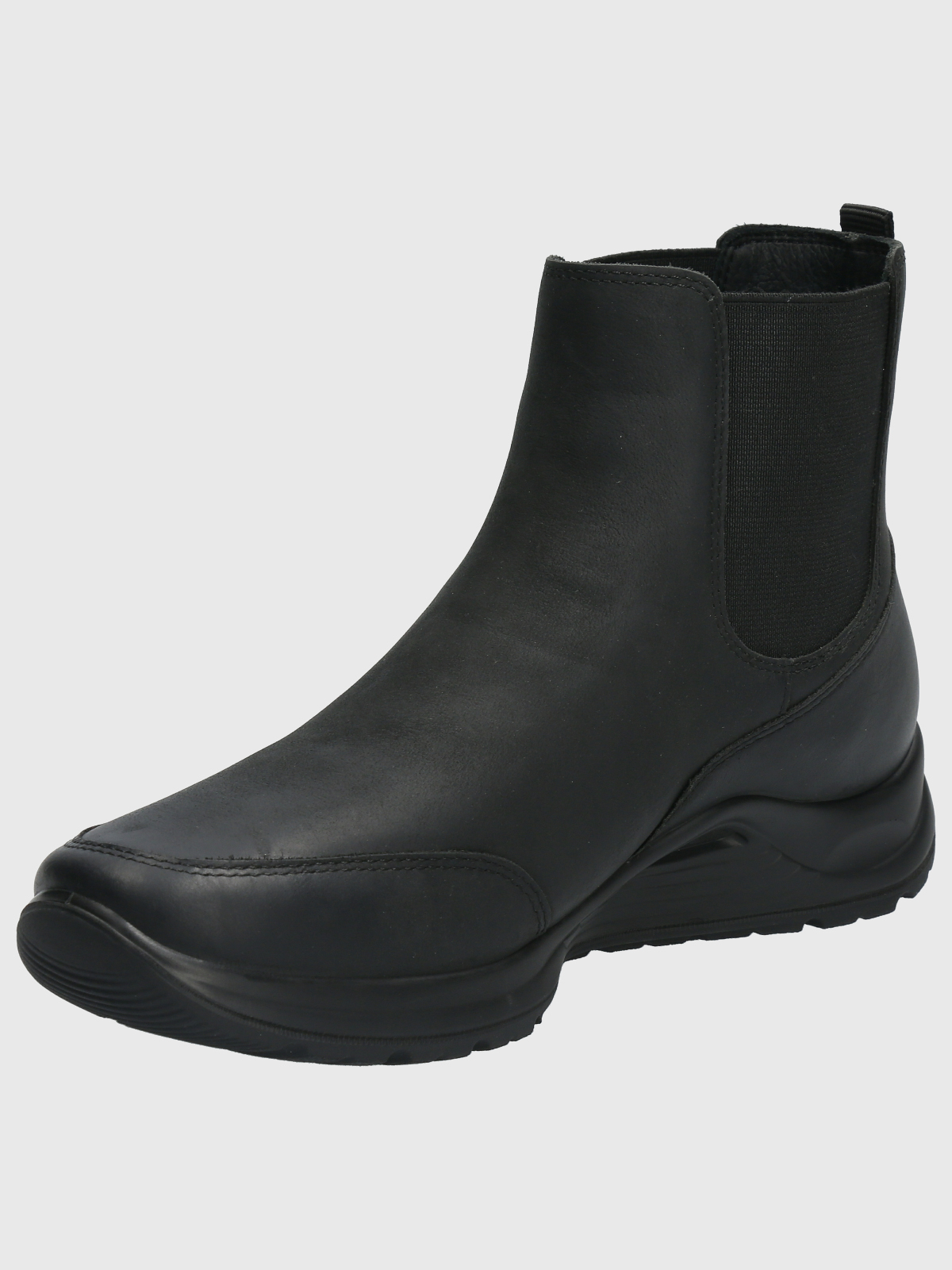 BOTÍN MUJER HUSH PUPPIES CUERO NEGRO COLEY CASUAL - 6