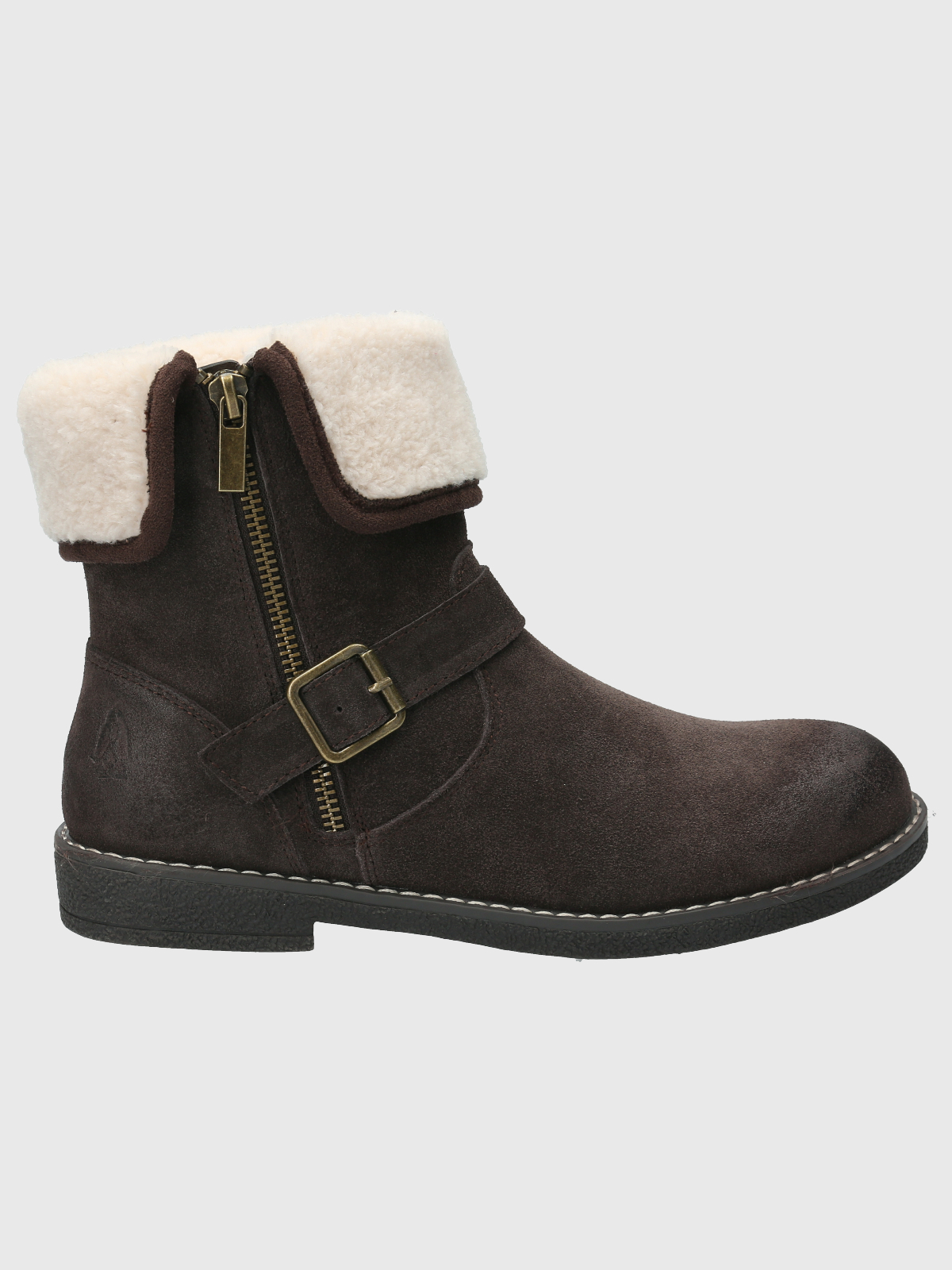 BOTIN CUERO MUJER CLAIRE CAFÉ HUSH PUPPIES - 2