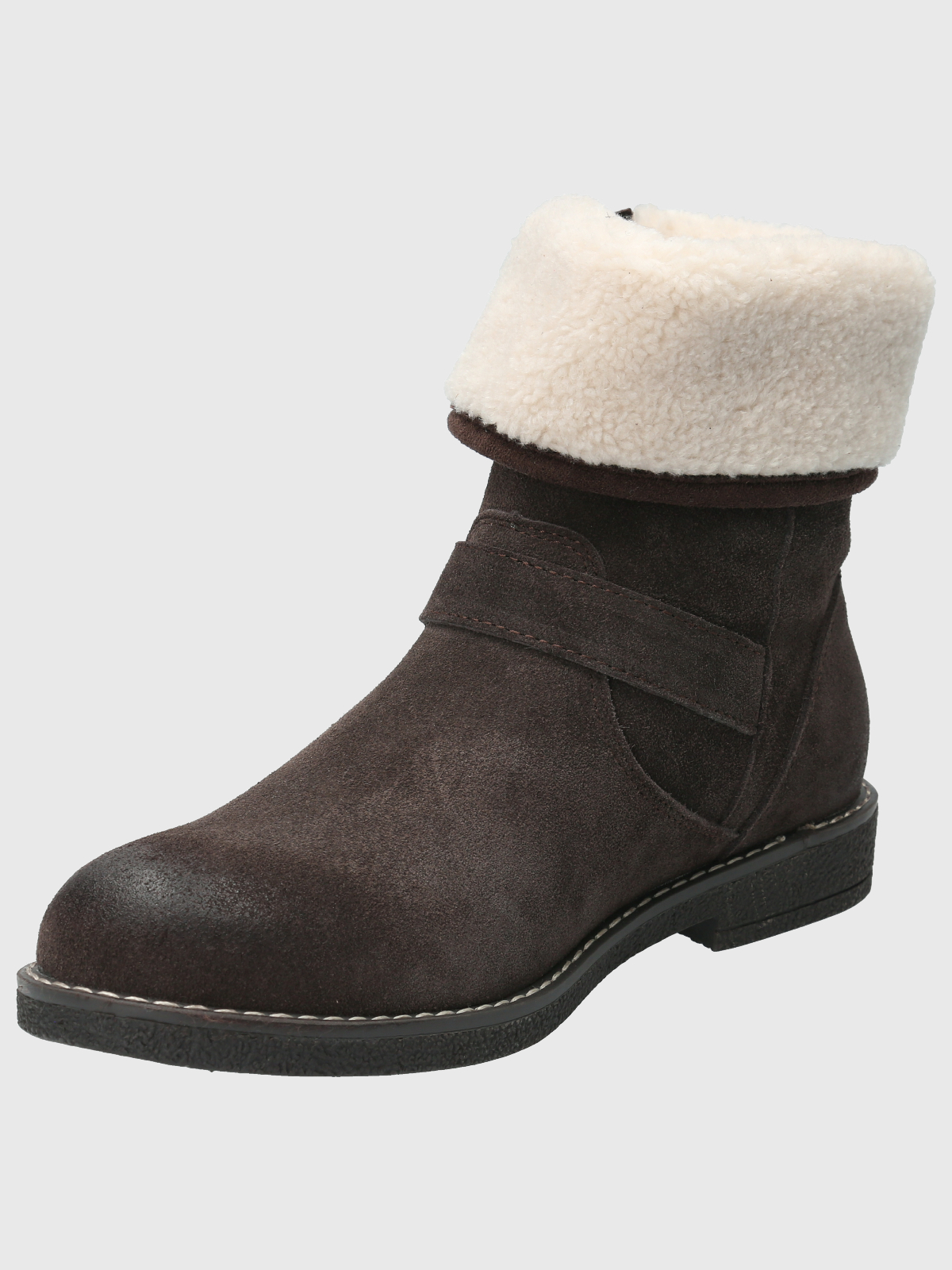 BOTIN CUERO MUJER CLAIRE CAFÉ HUSH PUPPIES - 5