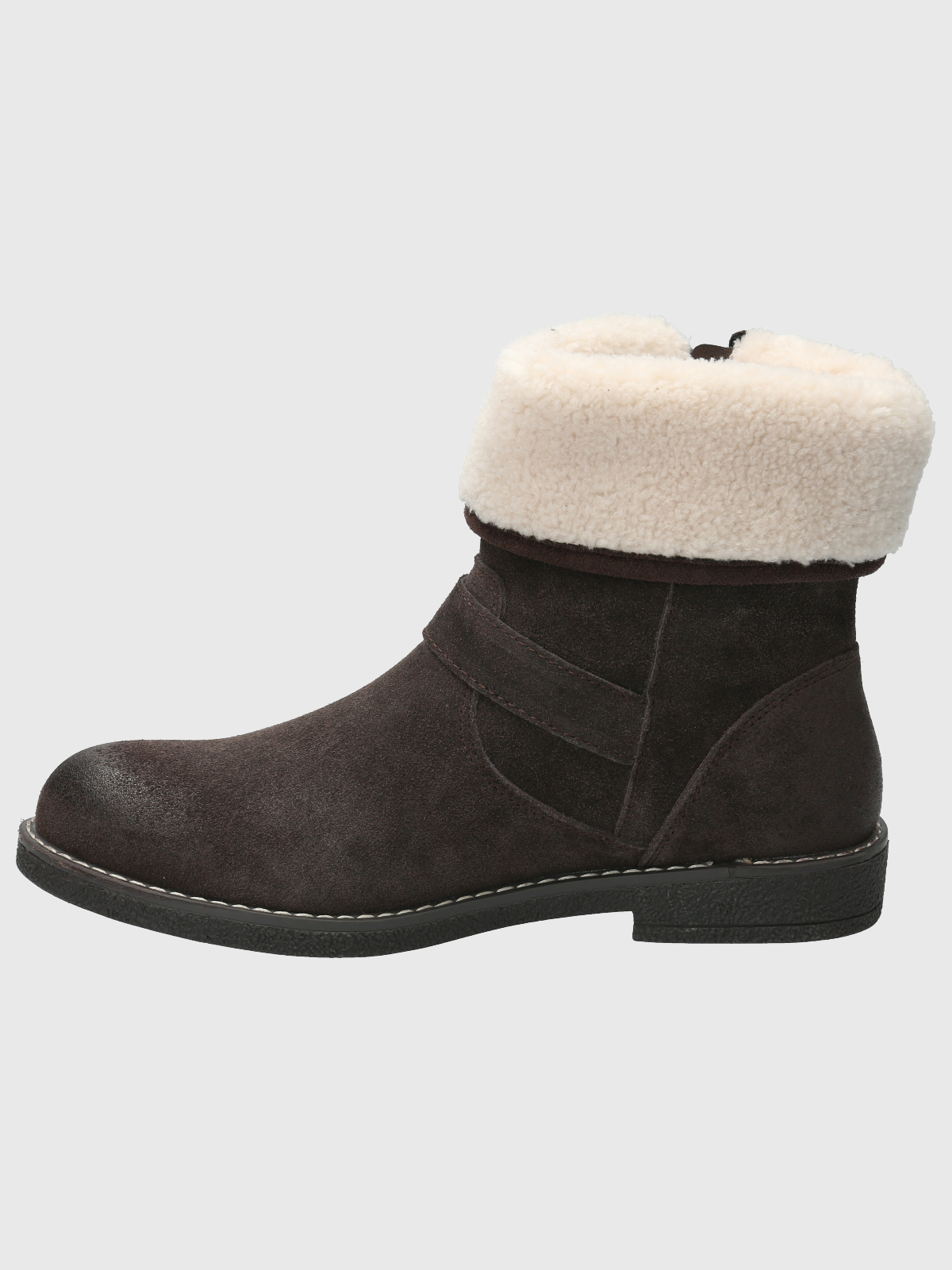 BOTIN CUERO MUJER CLAIRE CAFÉ HUSH PUPPIES - 6