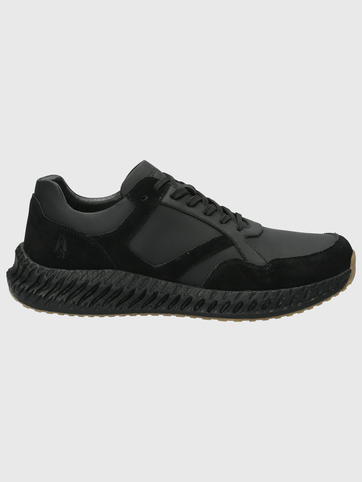 ZAPATILLA CUERO HOMBRE SPINAL EXPL NEGRO HUSH PUPPIES - 2
