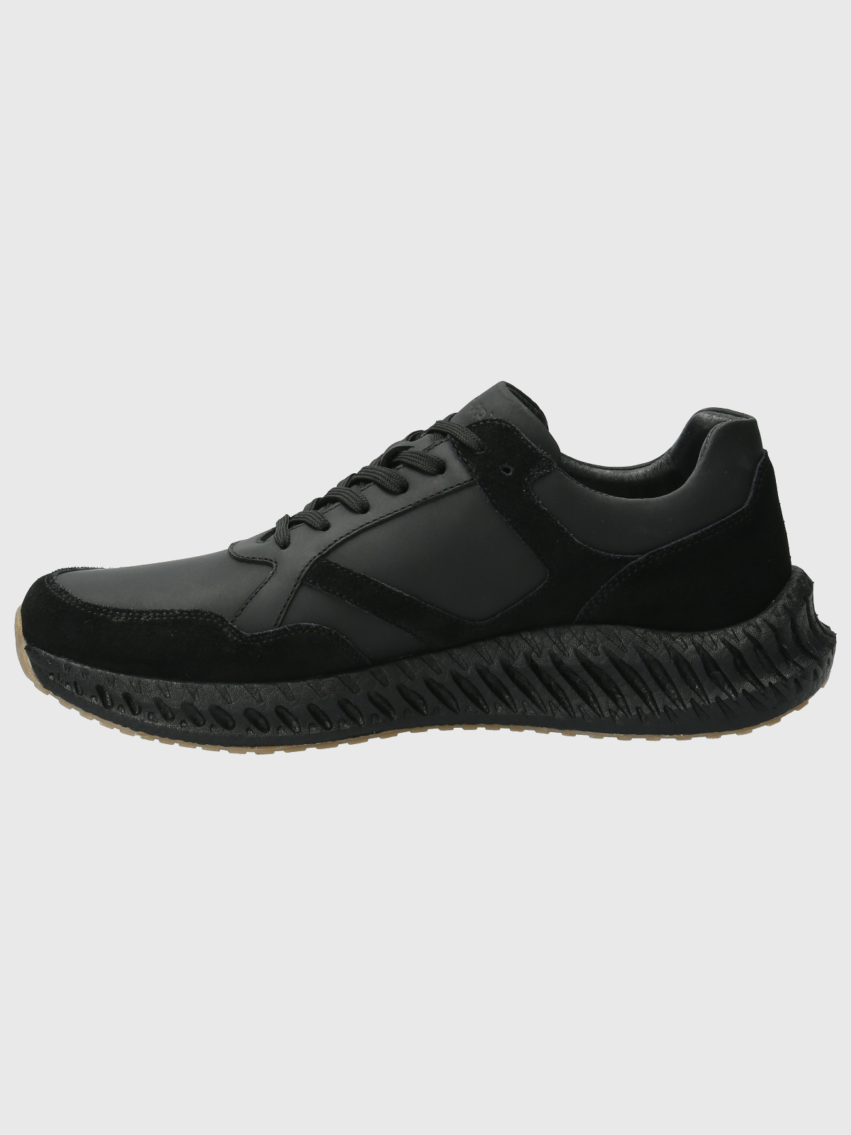 ZAPATILLA CUERO HOMBRE SPINAL EXPL NEGRO HUSH PUPPIES - 6