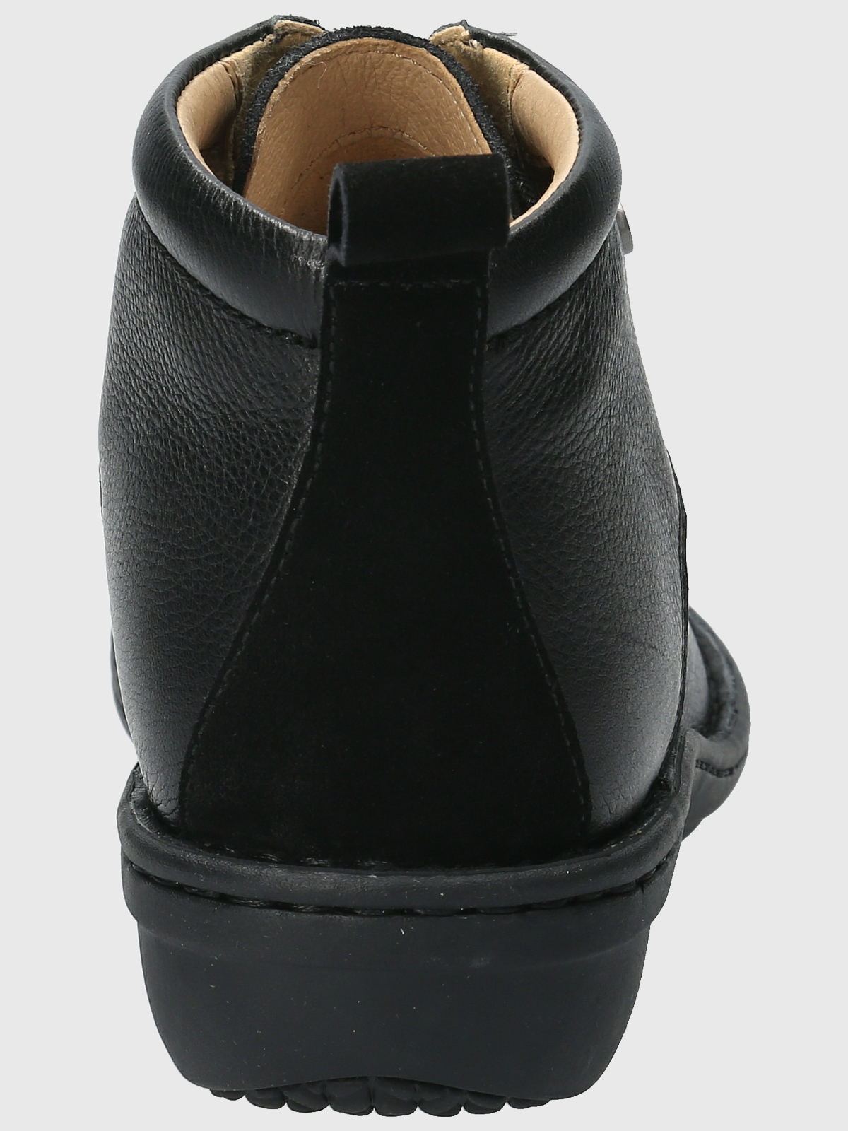 BOTÍN MUJER HUSH PUPPIES CUERO NEGRO SAJON CASUAL - 7