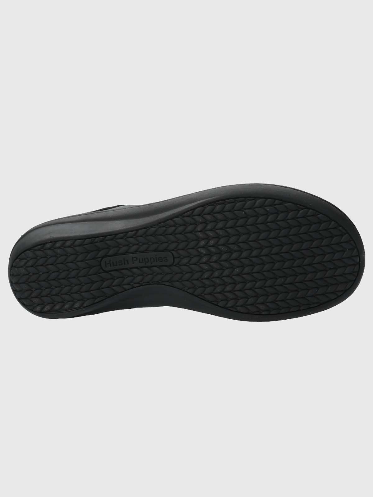 BOTÍN MUJER HUSH PUPPIES CUERO NEGRO SAJON CASUAL - 8