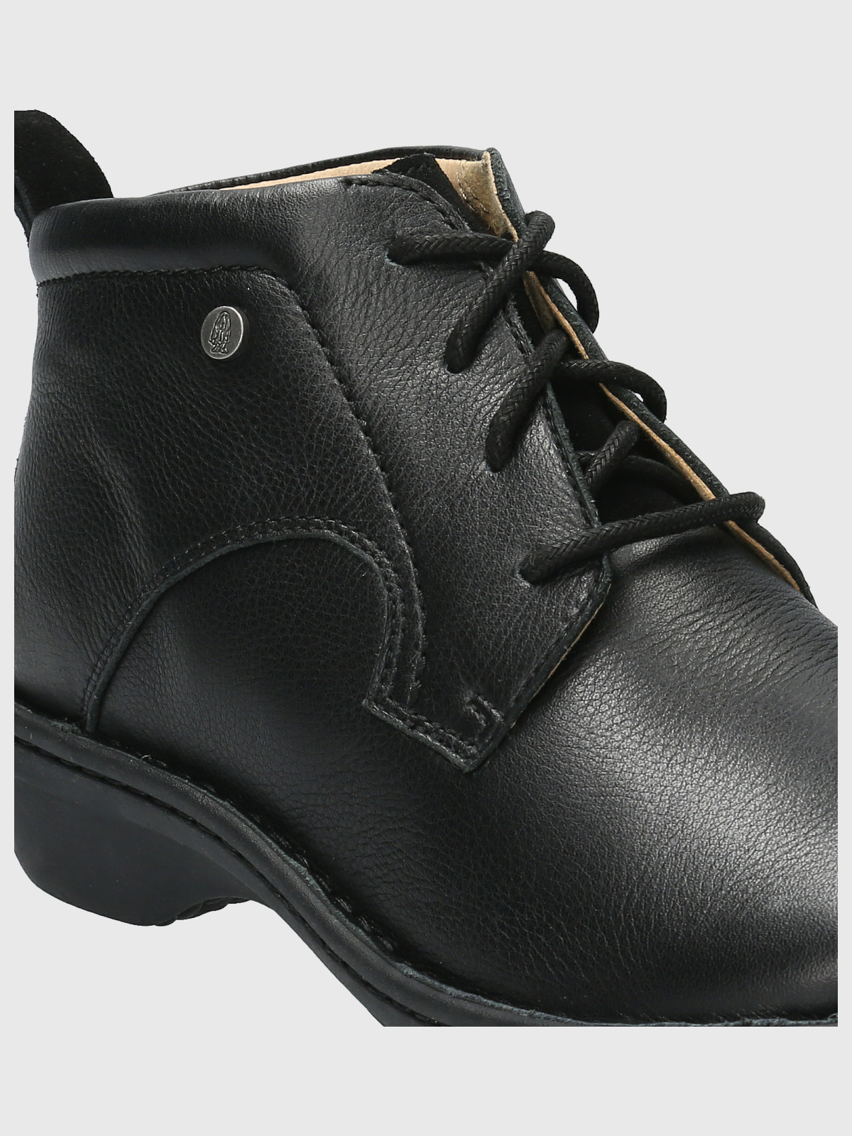 BOTÍN MUJER HUSH PUPPIES CUERO NEGRO SAJON CASUAL - 9