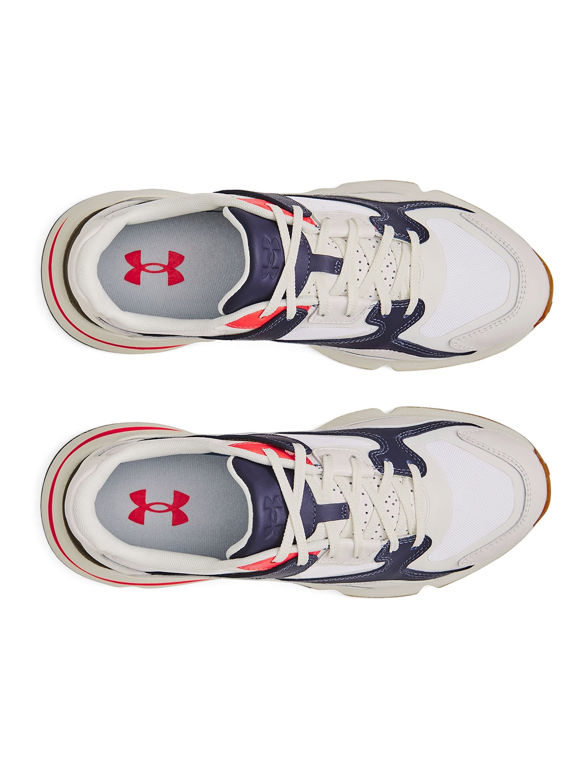 ZAPATILLAS UNISEX UNDER ARMOUR TRAINING BLANCO FORGE 96 LTHR RISSUE CUERO - 5