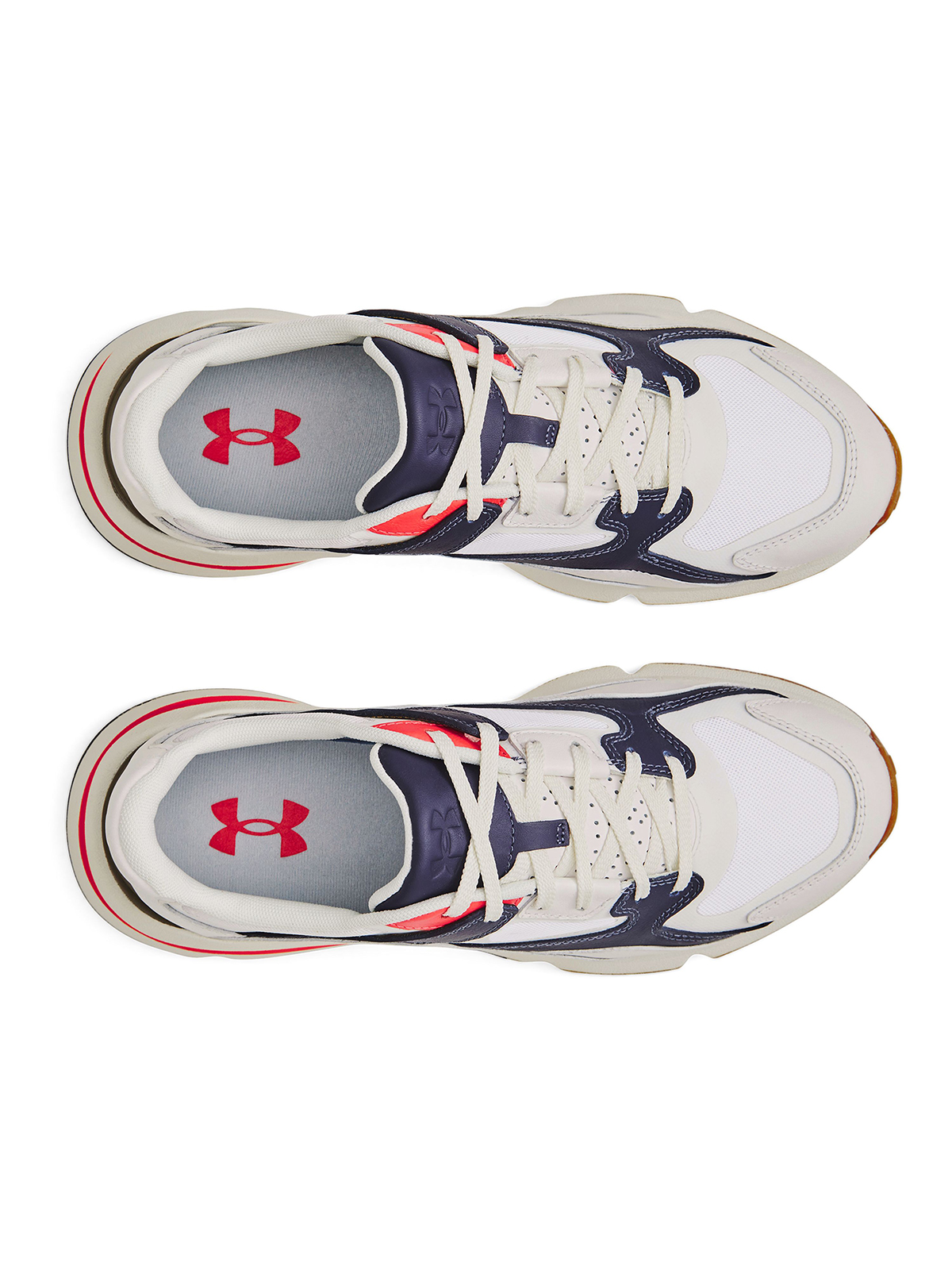 ZAPATILLAS UNISEX UNDER ARMOUR TRAINING BLANCO FORGE 96 LTHR RISSUE CUERO - 5
