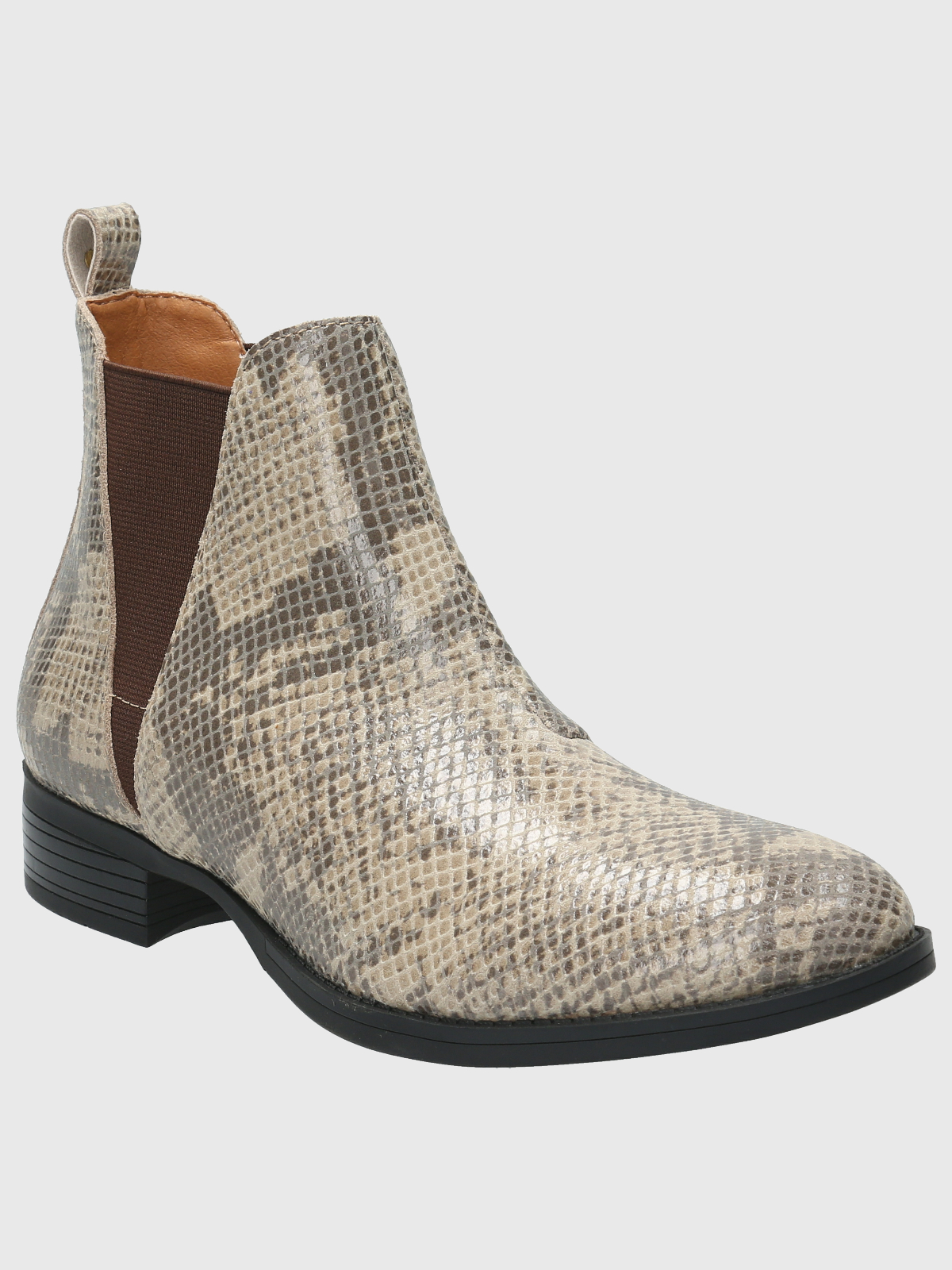 BOTÍN MUJER HUSH PUPPIES CUERO BEIGE ALVA CASUAL - 1