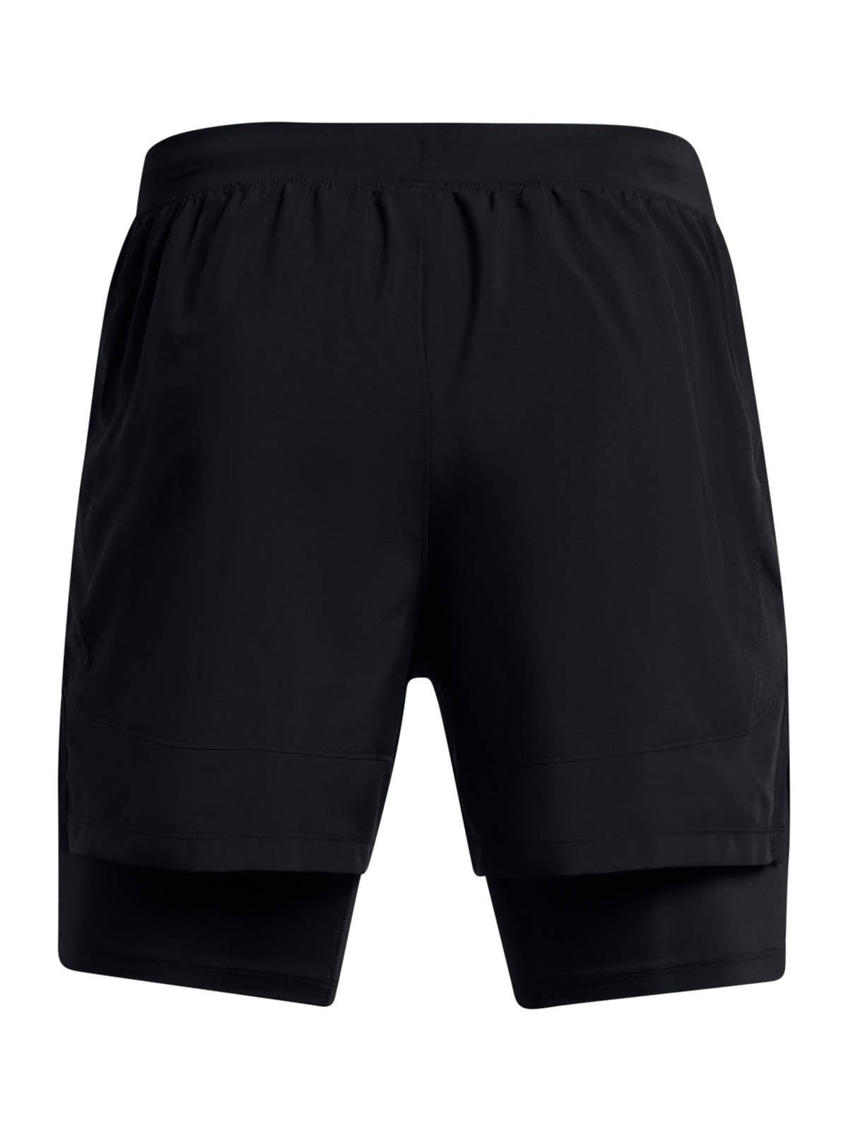 SHORTS HOMBRE UNDER ARMOUR NEGRO LAUNCH 2 EN 1 DE 5' - 2