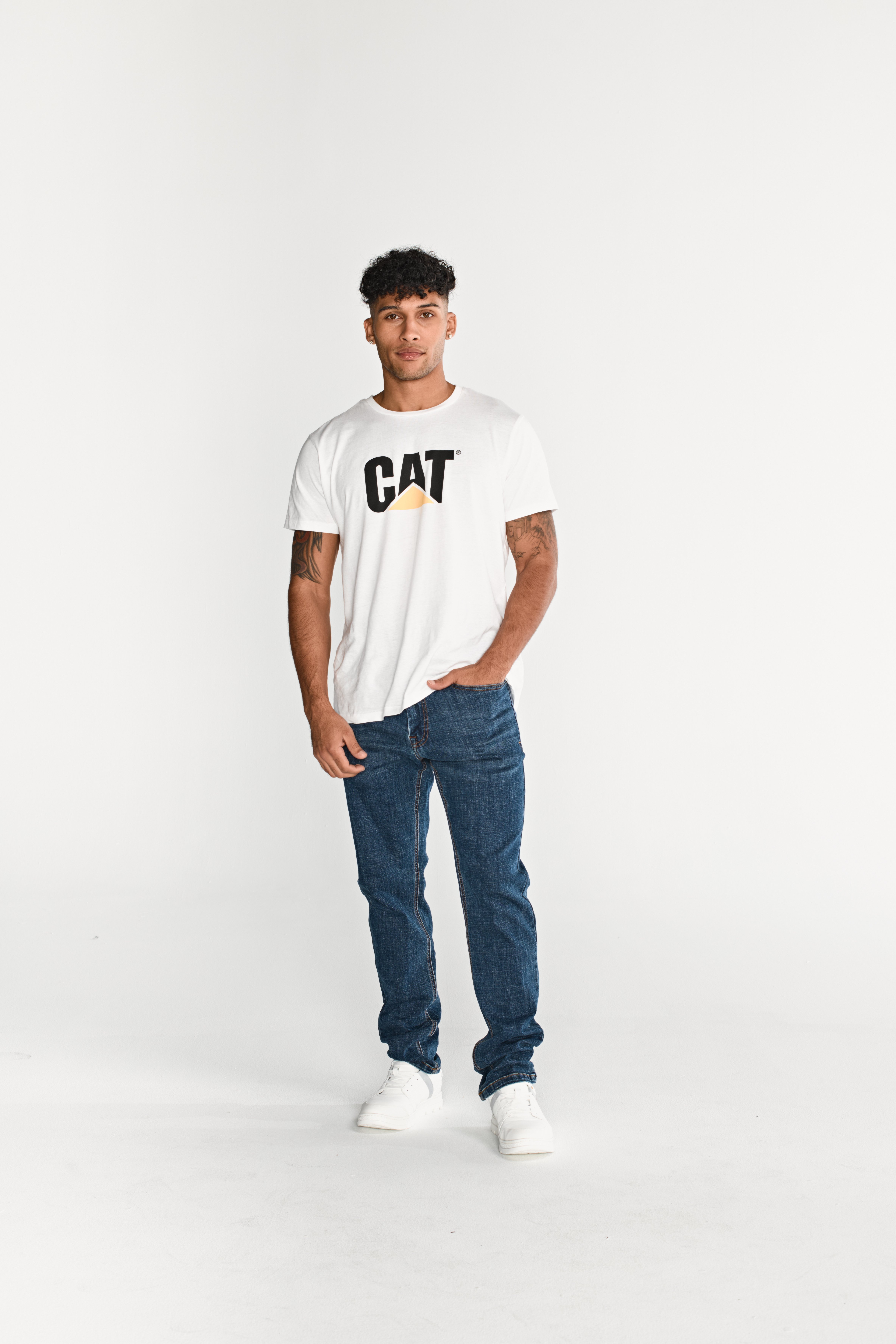 JEANS ALGODÓN HOMBRE CAT DENIM COOLMAX SLIM - 1