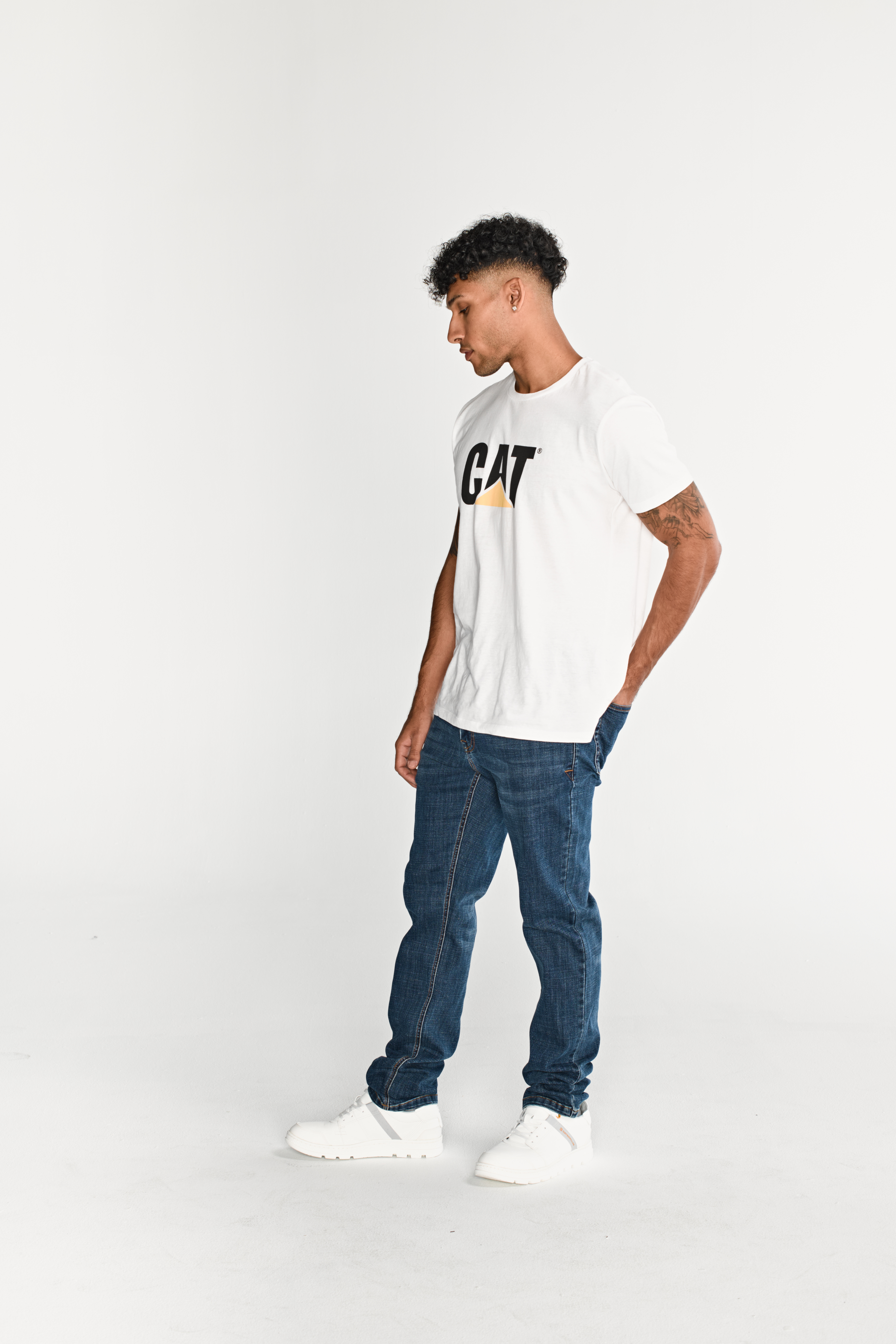 JEANS ALGODÓN HOMBRE CAT DENIM COOLMAX SLIM - 4