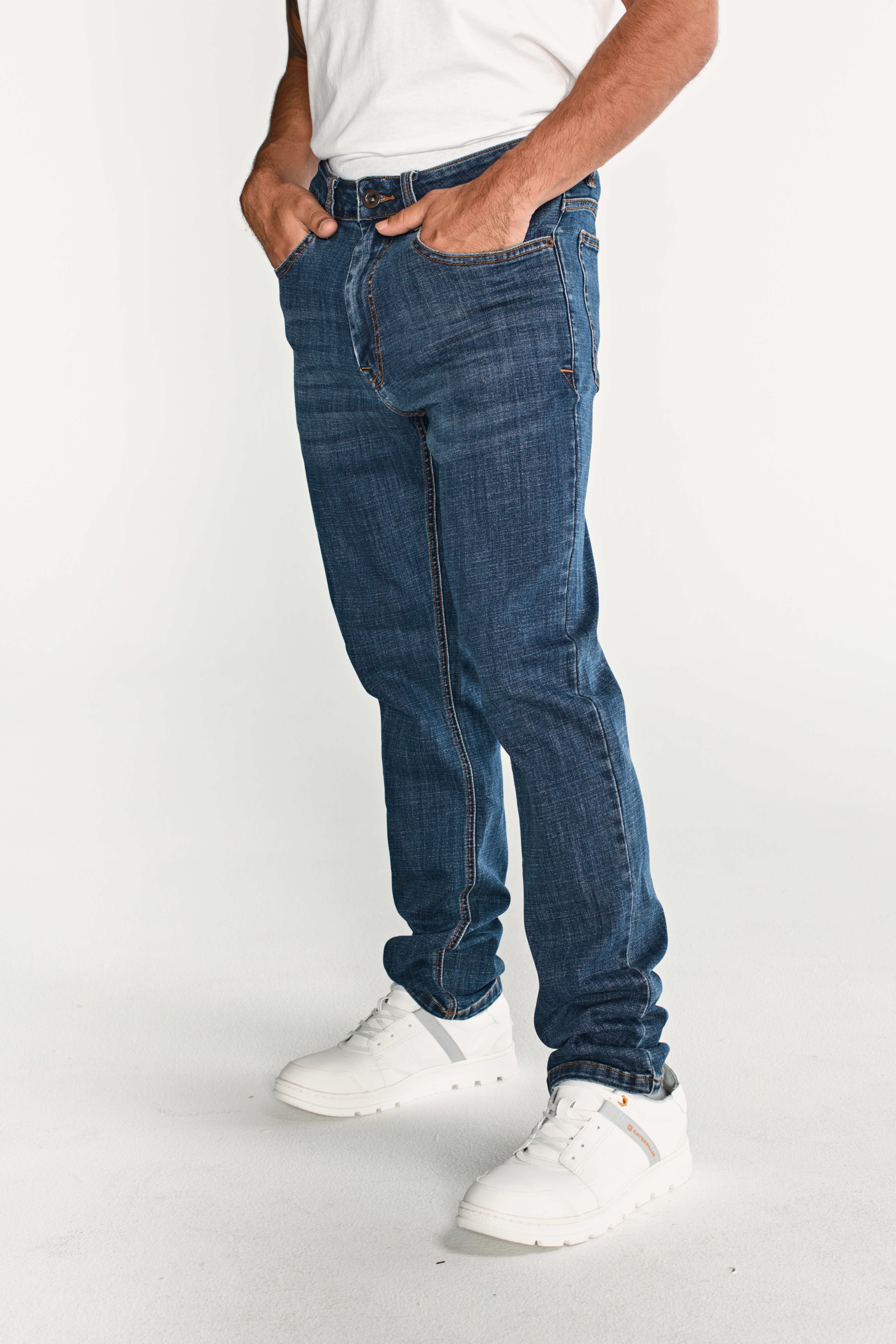 JEANS ALGODÓN HOMBRE CAT DENIM COOLMAX SLIM - 7