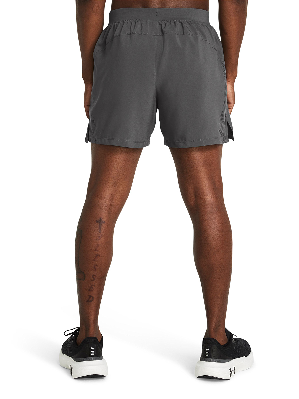 SHORTS HOMBRE UNDER ARMOUR GRIS UA LAUNCH DE 5' - 5