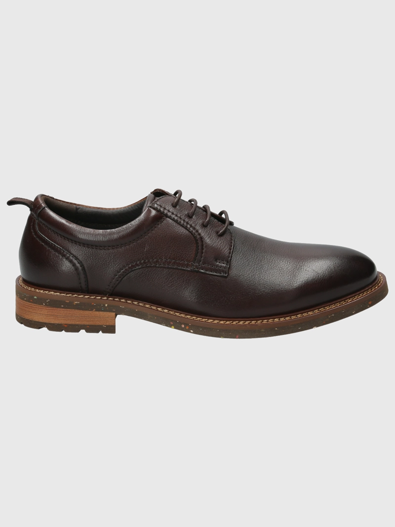 ZAPATO CUERO HOMBRE HINTON CAFÉ HUSH PUPPIES - 2