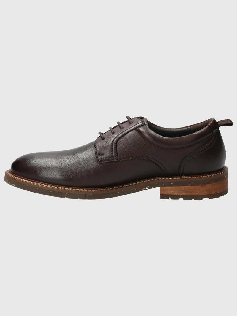 ZAPATO CUERO HOMBRE HINTON CAFÉ HUSH PUPPIES - 6